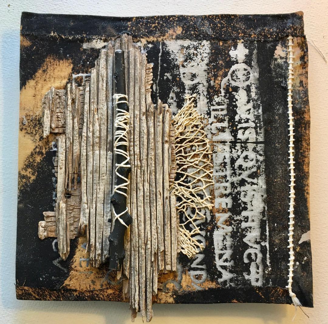 HIDDEN LIGHT : tecnica mista - Mixed Media Art di Christine Graf