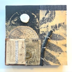 NOCTURNAL GLAZE : mixed media