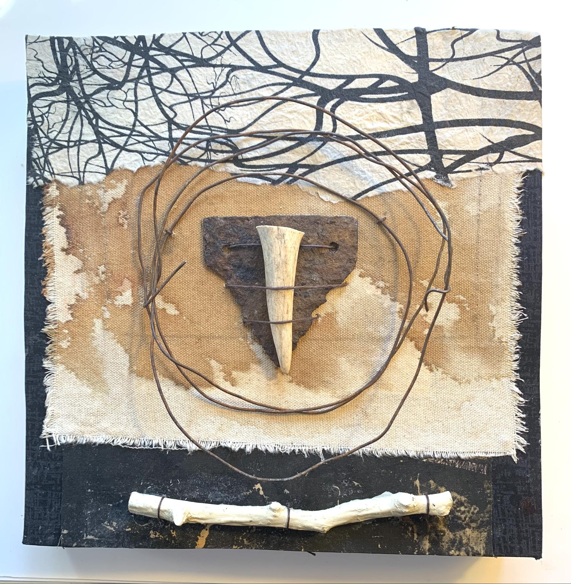IL SENTIERO DELLA PACE : tecnica mista - Mixed Media Art di Christine Graf