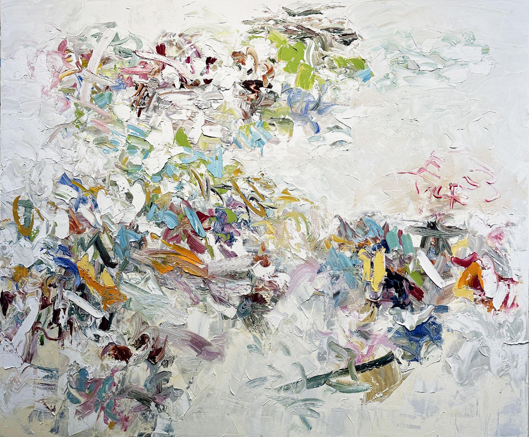 Abstract Painting di Christine Hayman - Campi d'oro