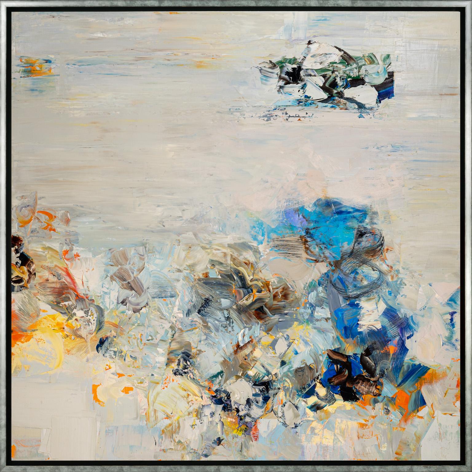 Christine Hayman Abstract Painting - Territory IV