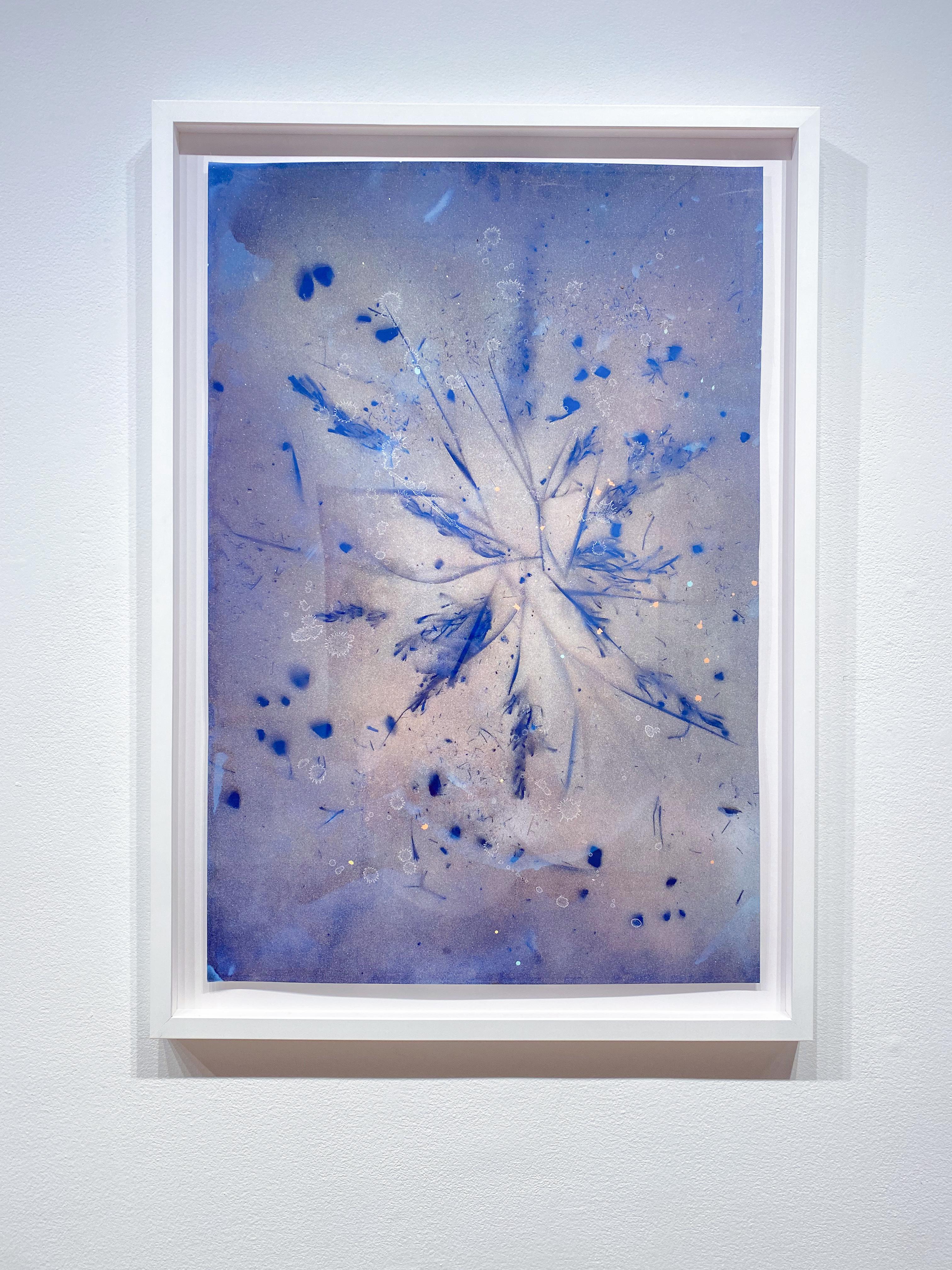 Auroras of the Desert Skies:  Lightness & Darkness II - Mixed Media Art by Christine Nguyen