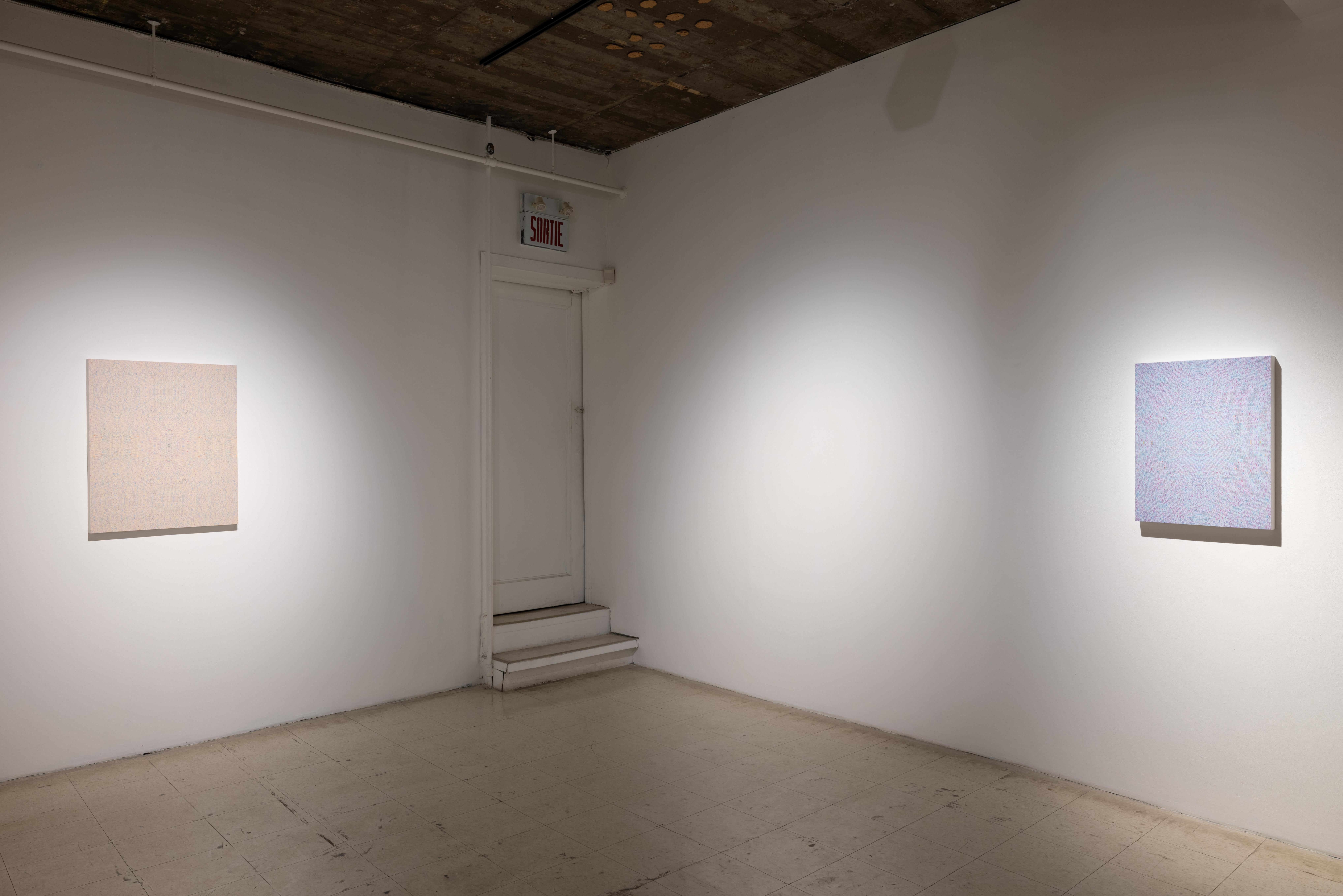 Christine Nobel’s latest exhibition, Notes Cosmiques, translates the act of painting into a form of cosmic notation. Nobel views colour not as static hues but as energy oscillating, orbiting, and colliding across the picture plane with the quiet