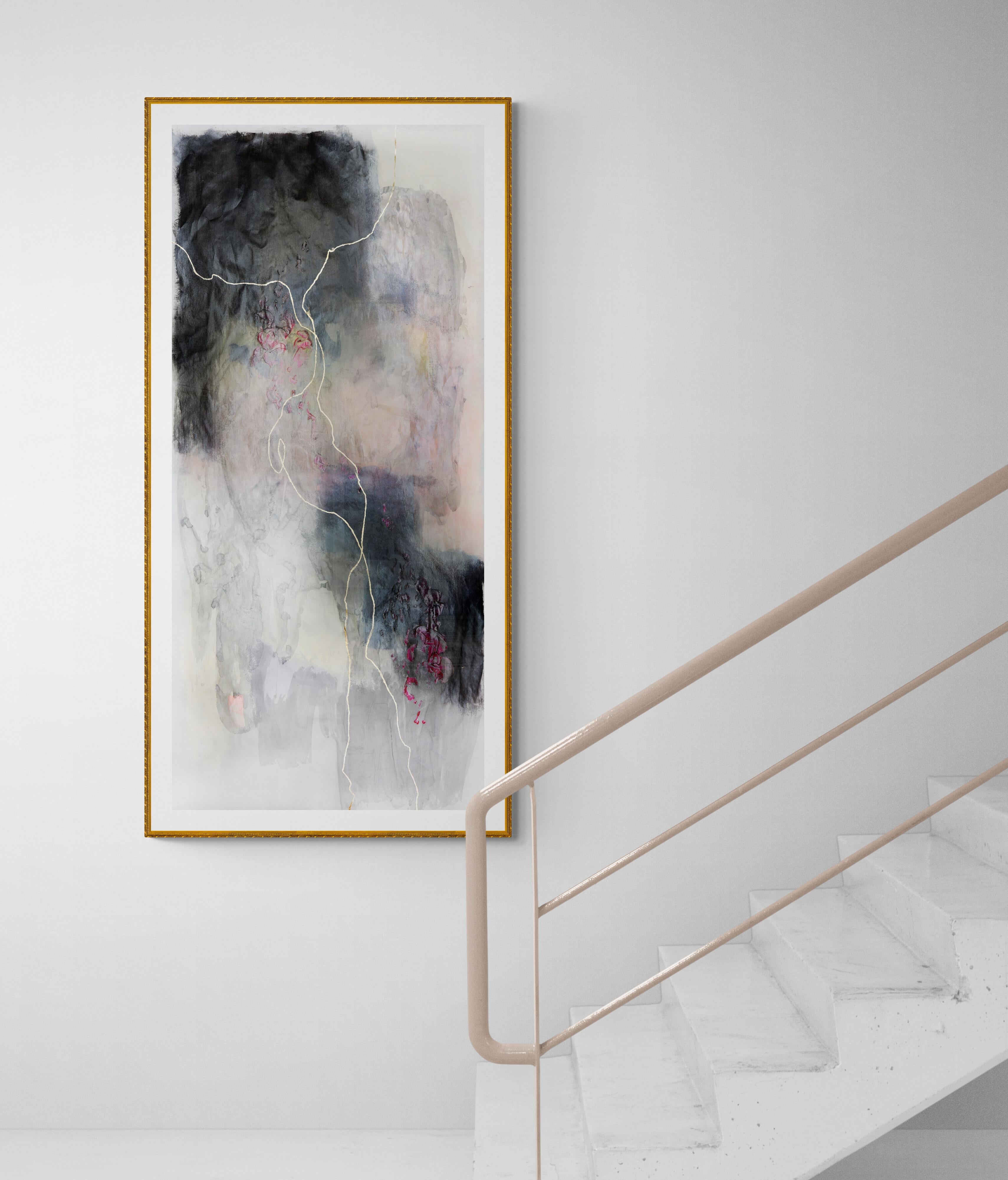 It Will Only Hurt a Little #2, Original Contemporary Ethereal Abstract Painting For Sale 3