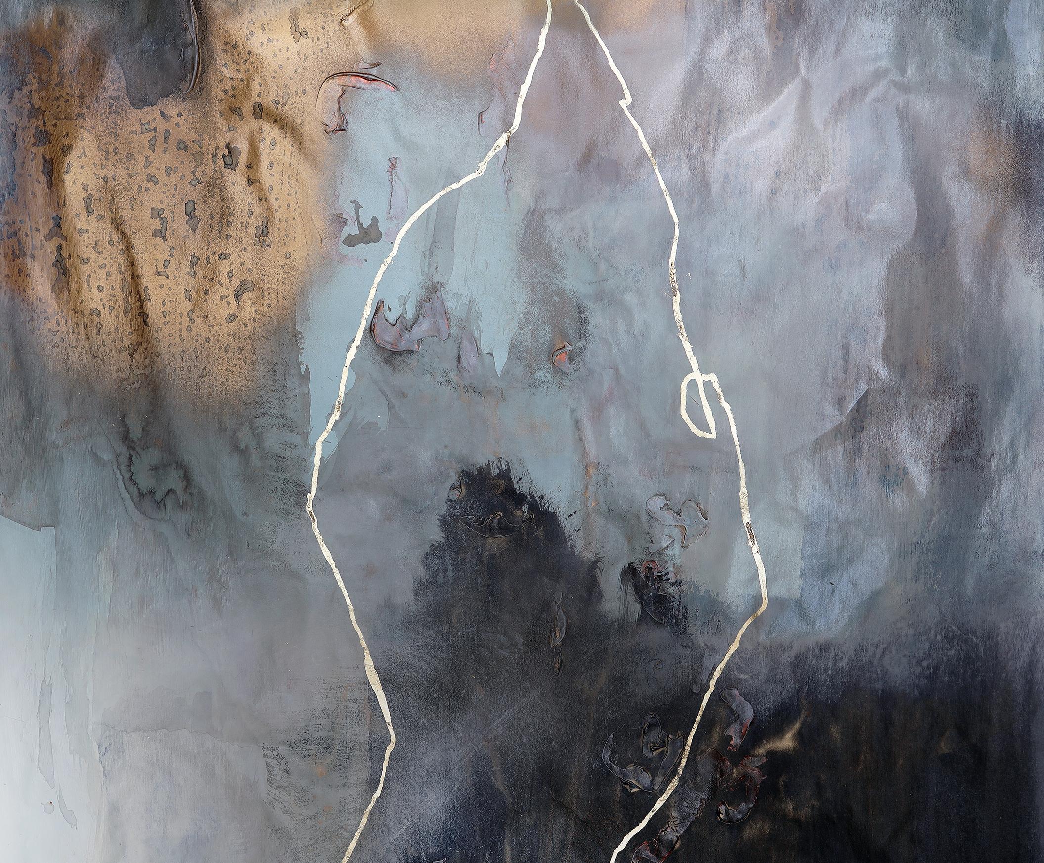 Farà solo un po' male #5, Pittura astratta contemporanea originale, 2022
79