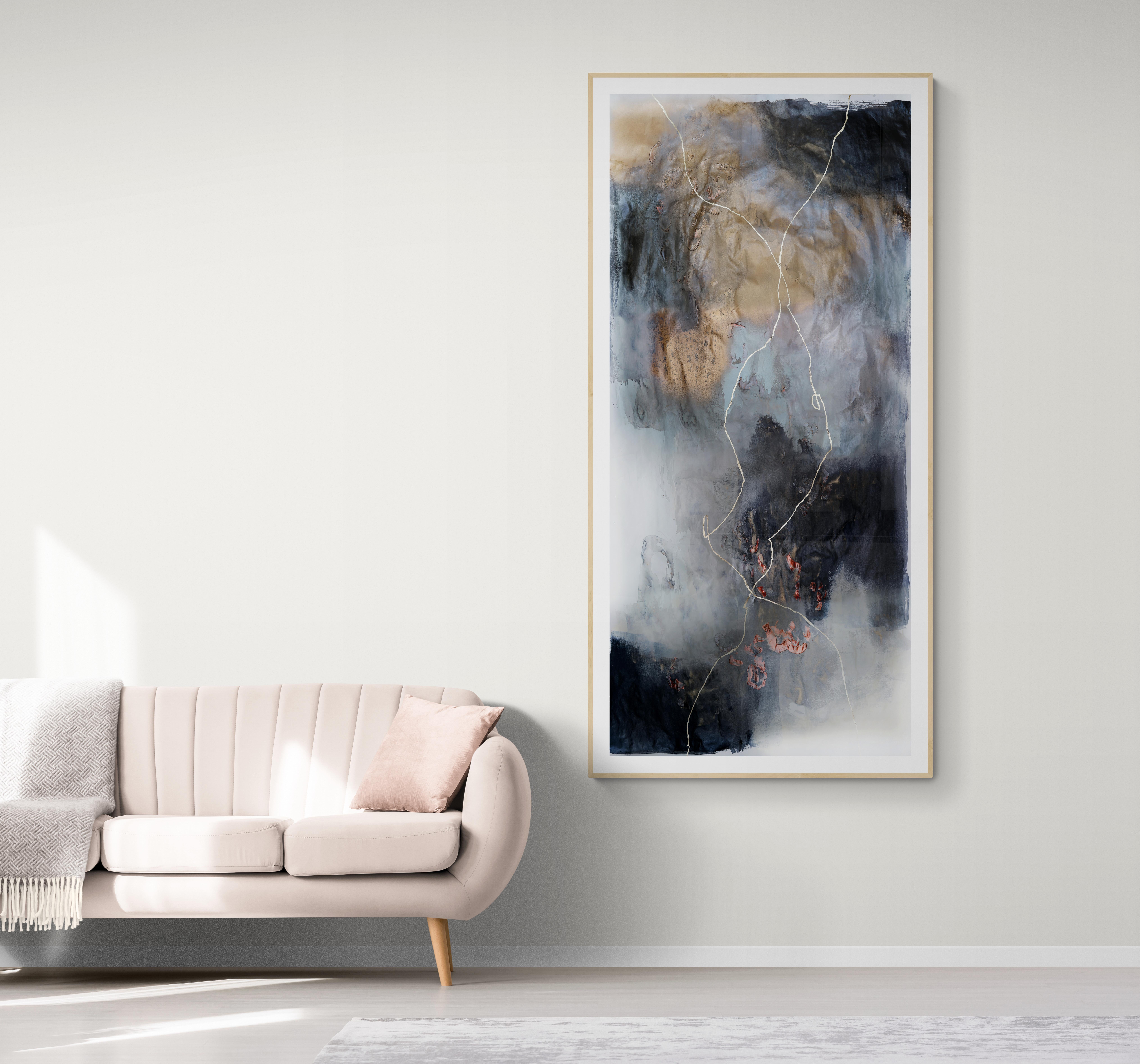 It Will Only Hurt a Little #5, Original Contemporary Ethereal Abstract Painting For Sale 3