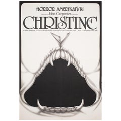 Christine Original 1985 Polnischer Film Filmplakat:: Erol