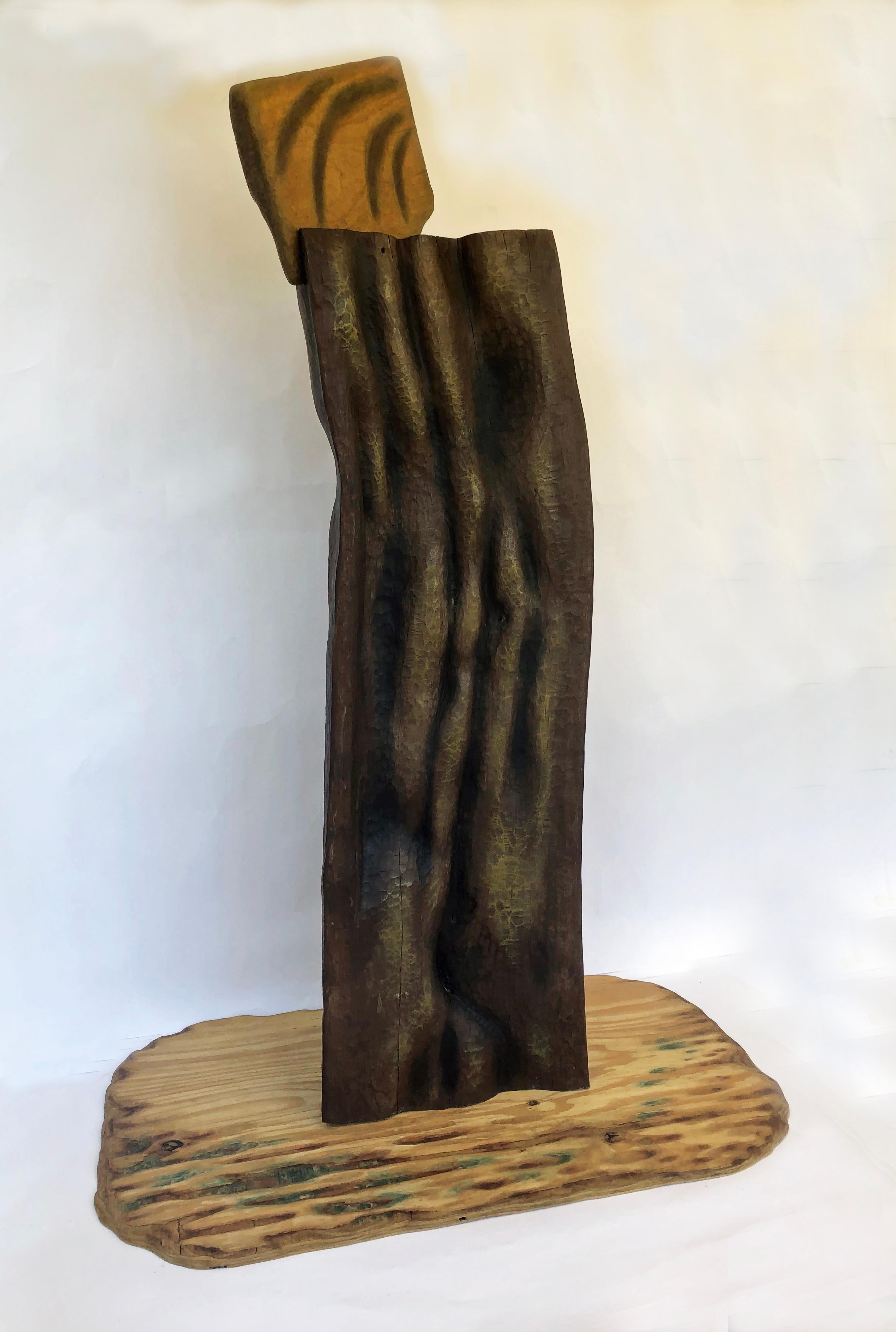 Watch-log - Sculpture by Christine Perri