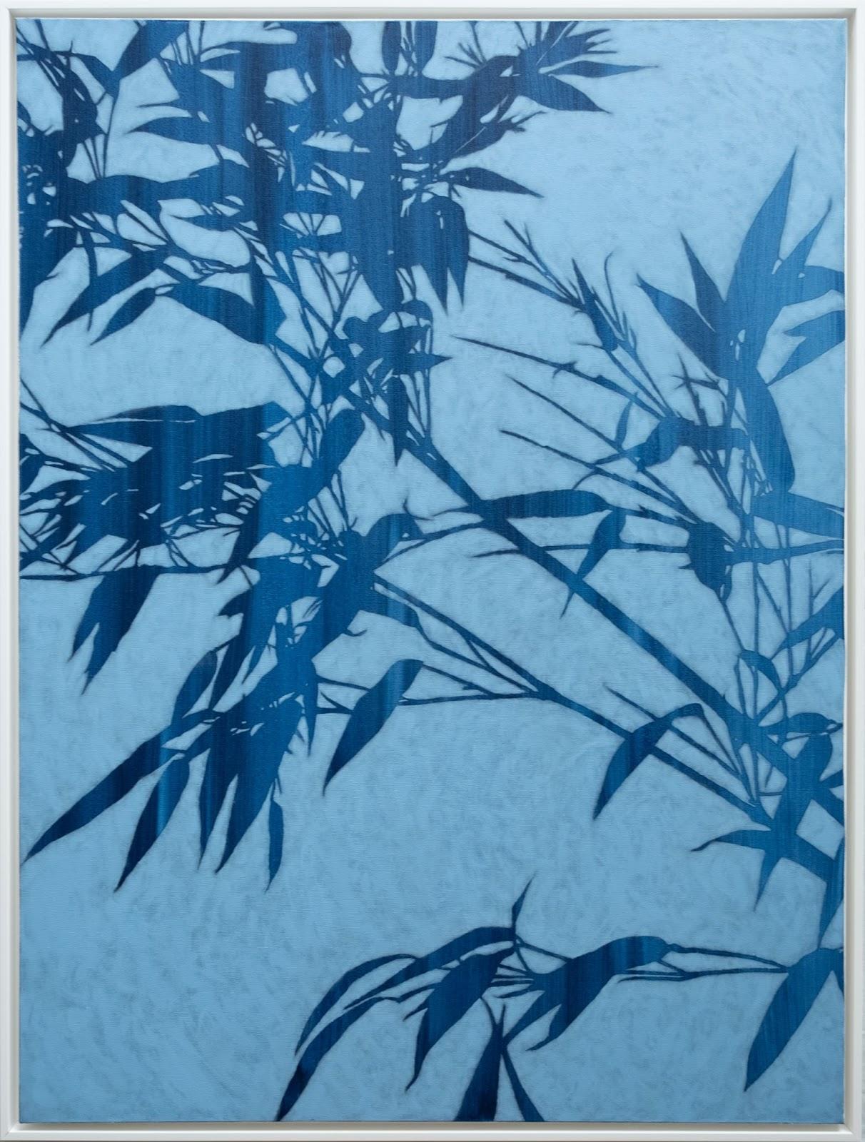Twilight Bamboo - Mixed Media Art by Christine So