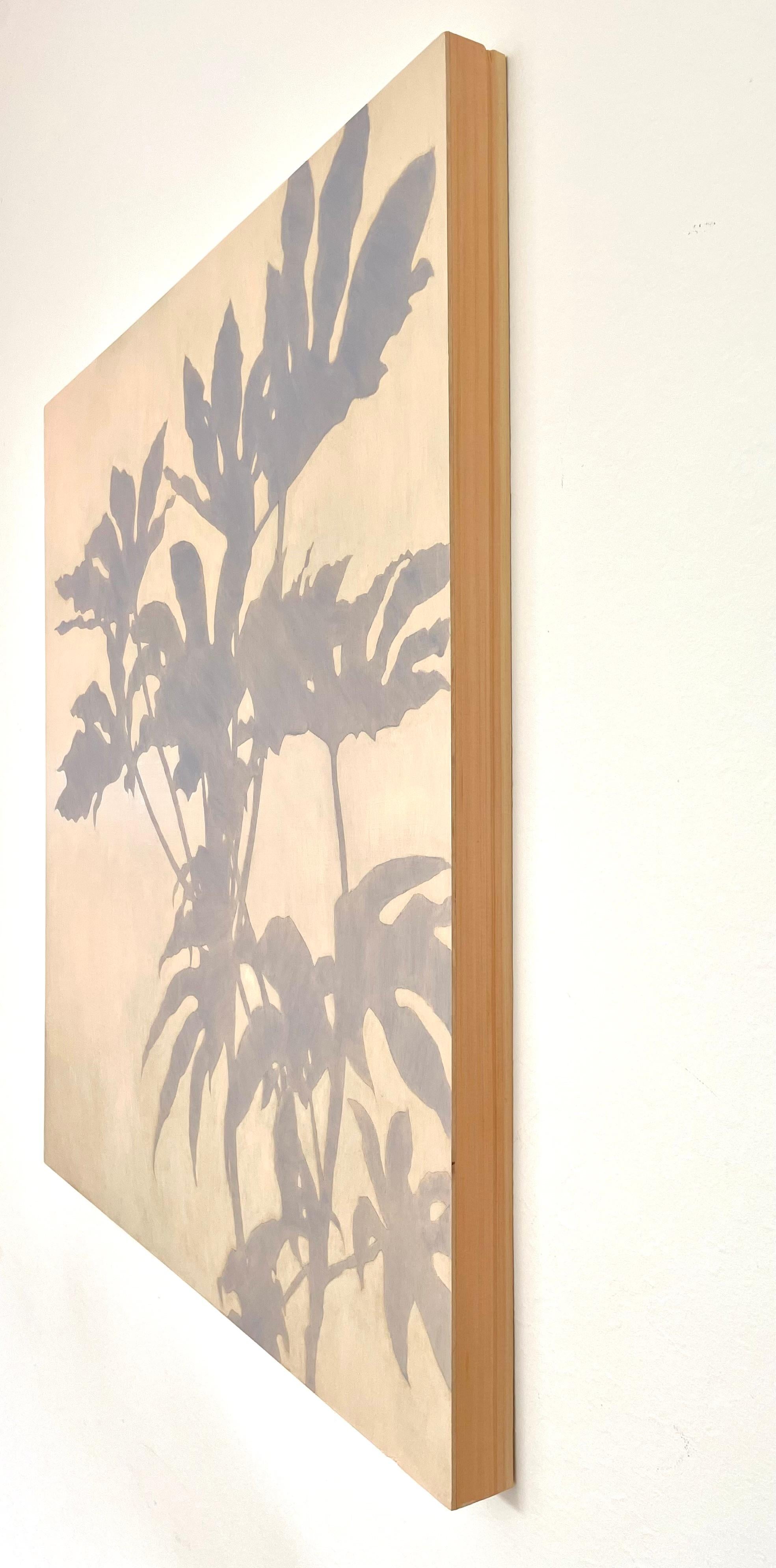 Wall 30 x 30 pouces (peinture à l'huile sur panneau de bois de bouleau) en vente 1