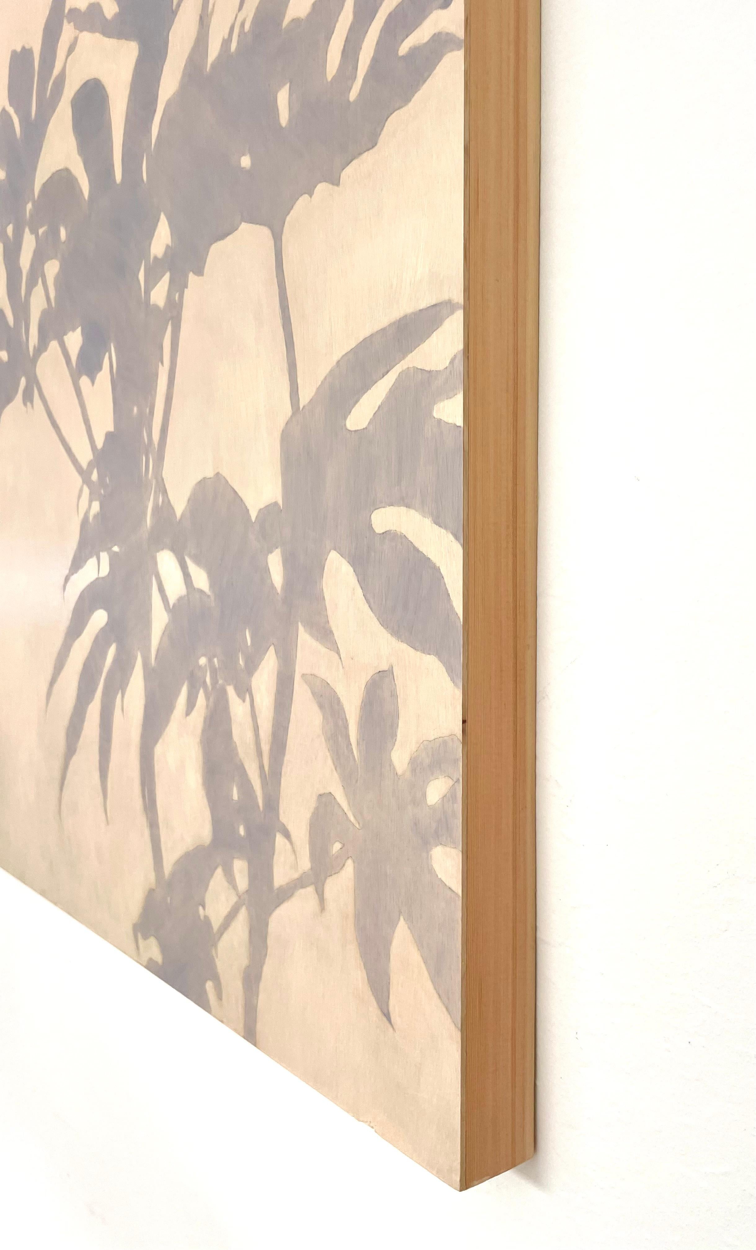 Wall 30 x 30 pouces (peinture à l'huile sur panneau de bois de bouleau) en vente 2