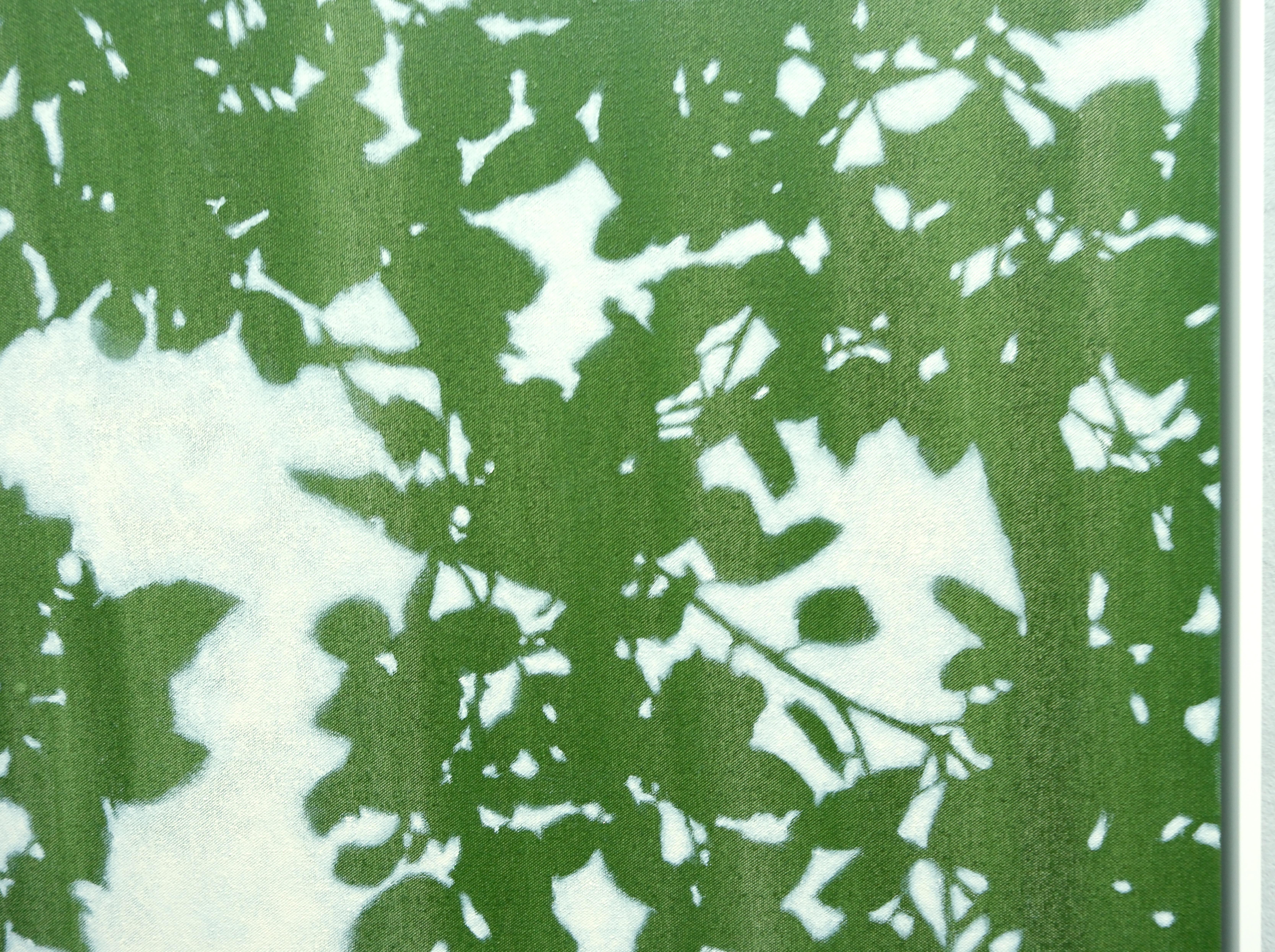 Sunrise Oak (peinture acrylique encadrée 36 x 36 pouces) en vente 6