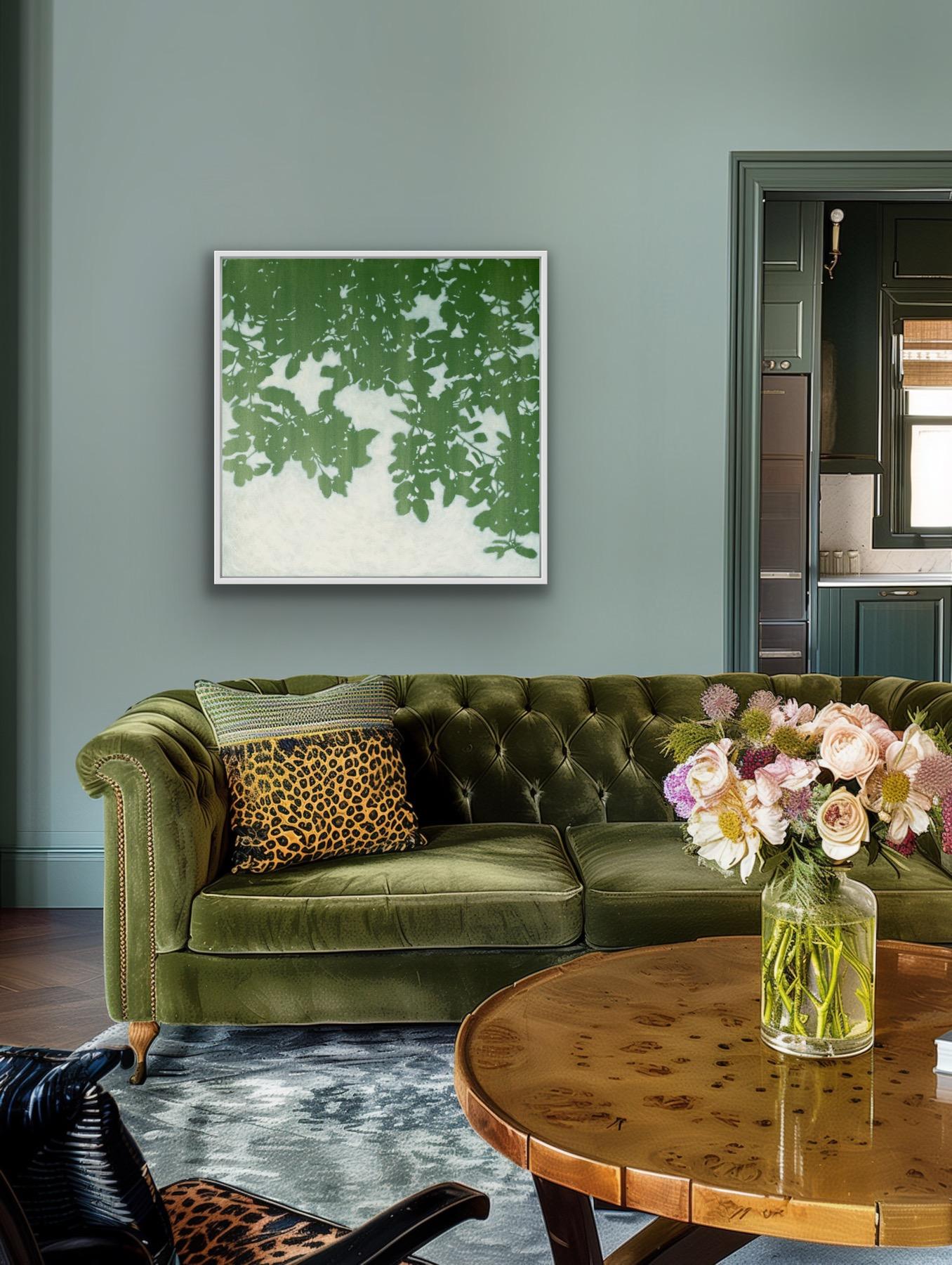 Sunrise Oak (peinture acrylique encadrée 36 x 36 pouces) en vente 7