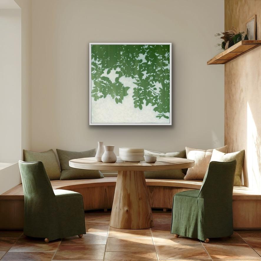 Sunrise Oak (peinture acrylique encadrée 36 x 36 pouces) en vente 9