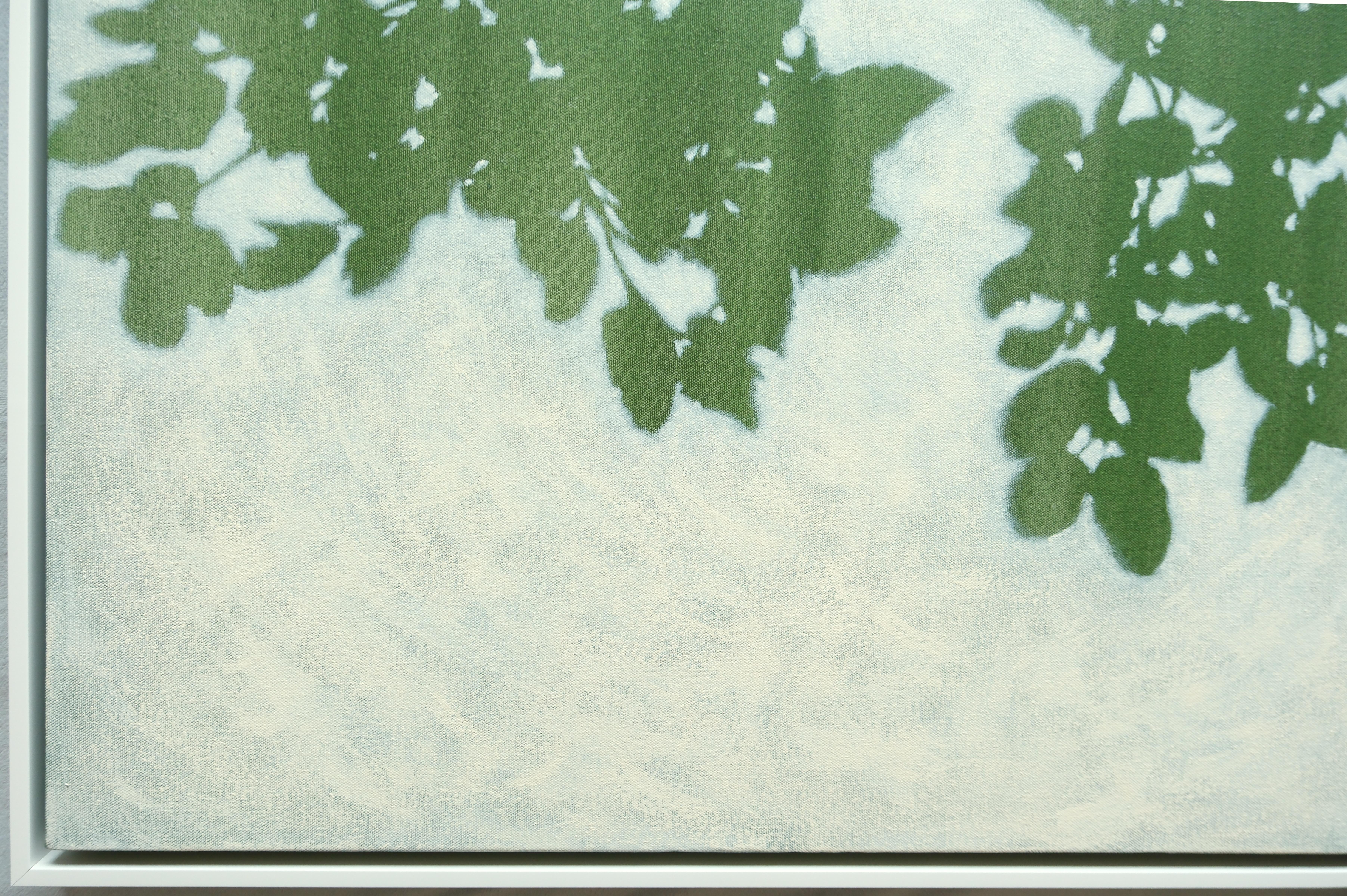 Sunrise Oak (peinture acrylique encadrée 36 x 36 pouces) en vente 3