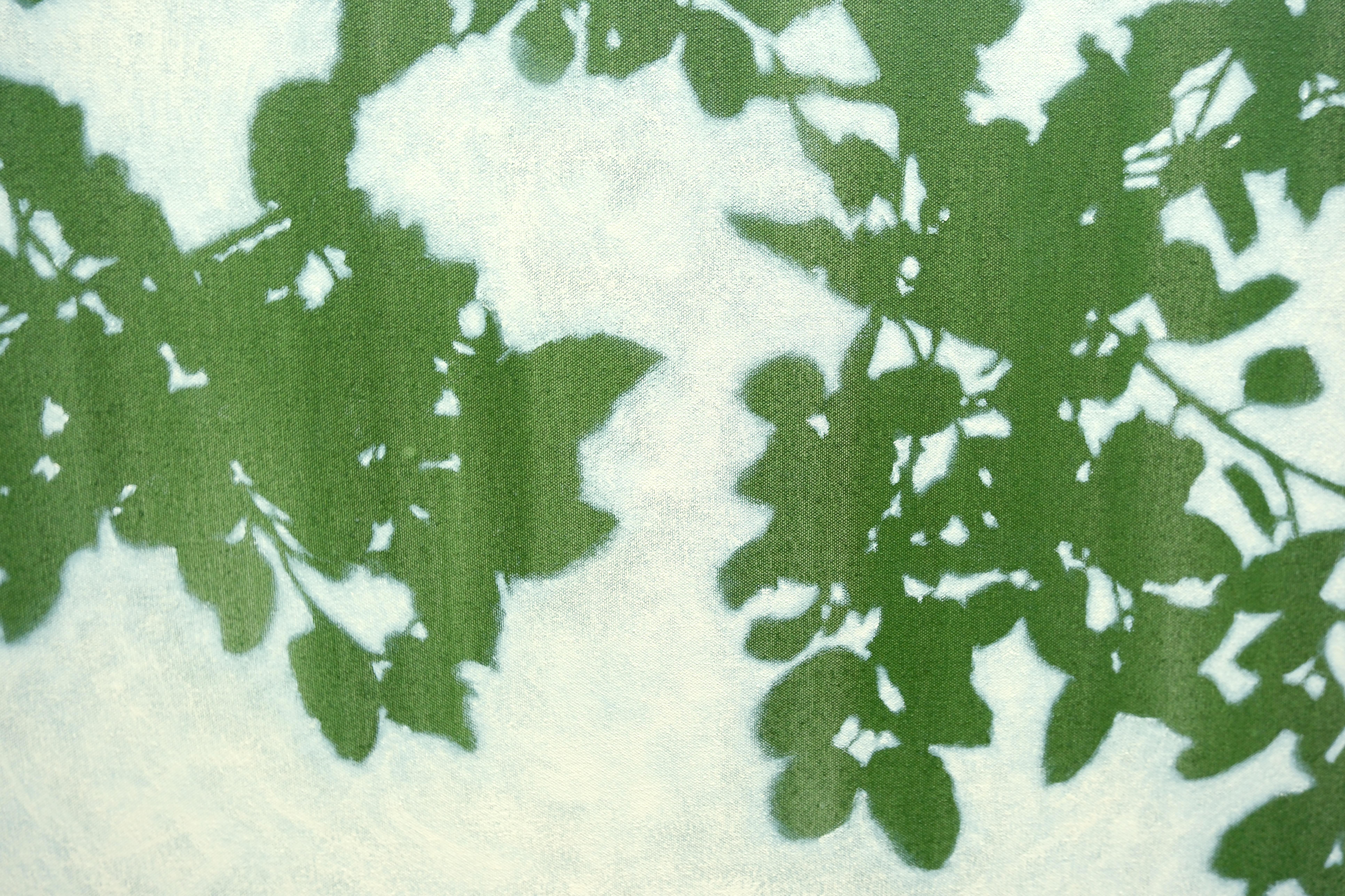 Sunrise Oak (peinture acrylique encadrée 36 x 36 pouces) en vente 4