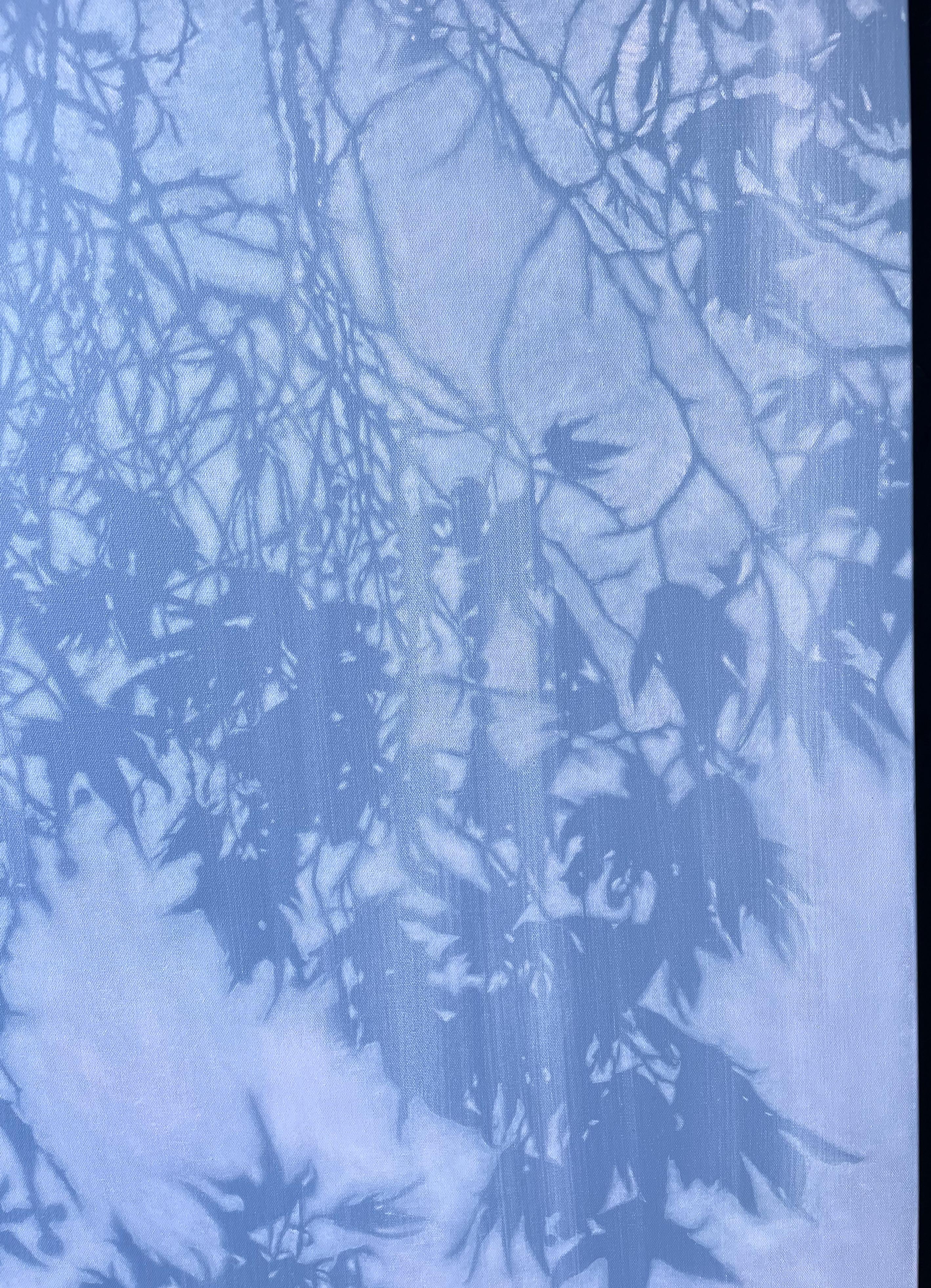 A Winter Light (peinture acrylique de 60 x 36 pouces) en vente 6