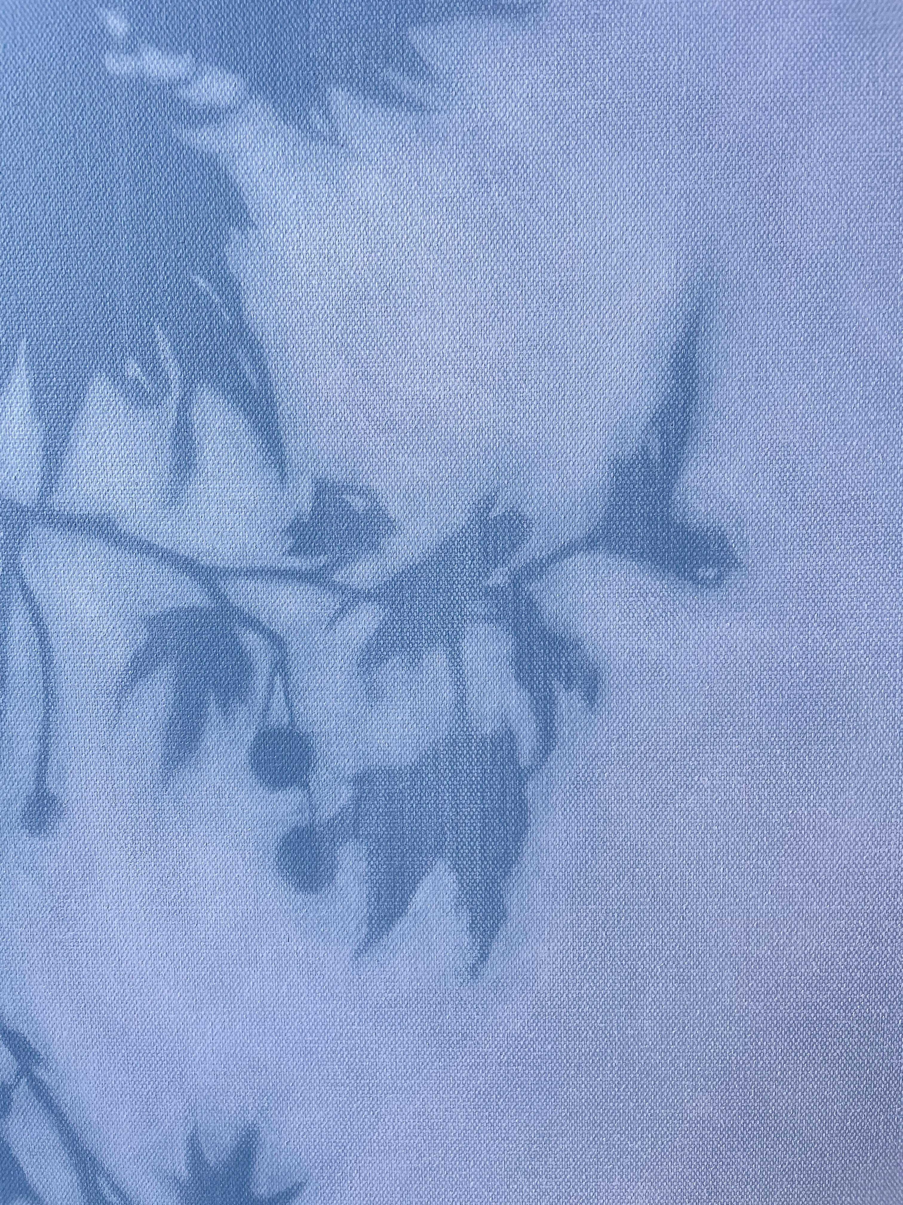 A Winter Light (peinture acrylique de 60 x 36 pouces) en vente 9