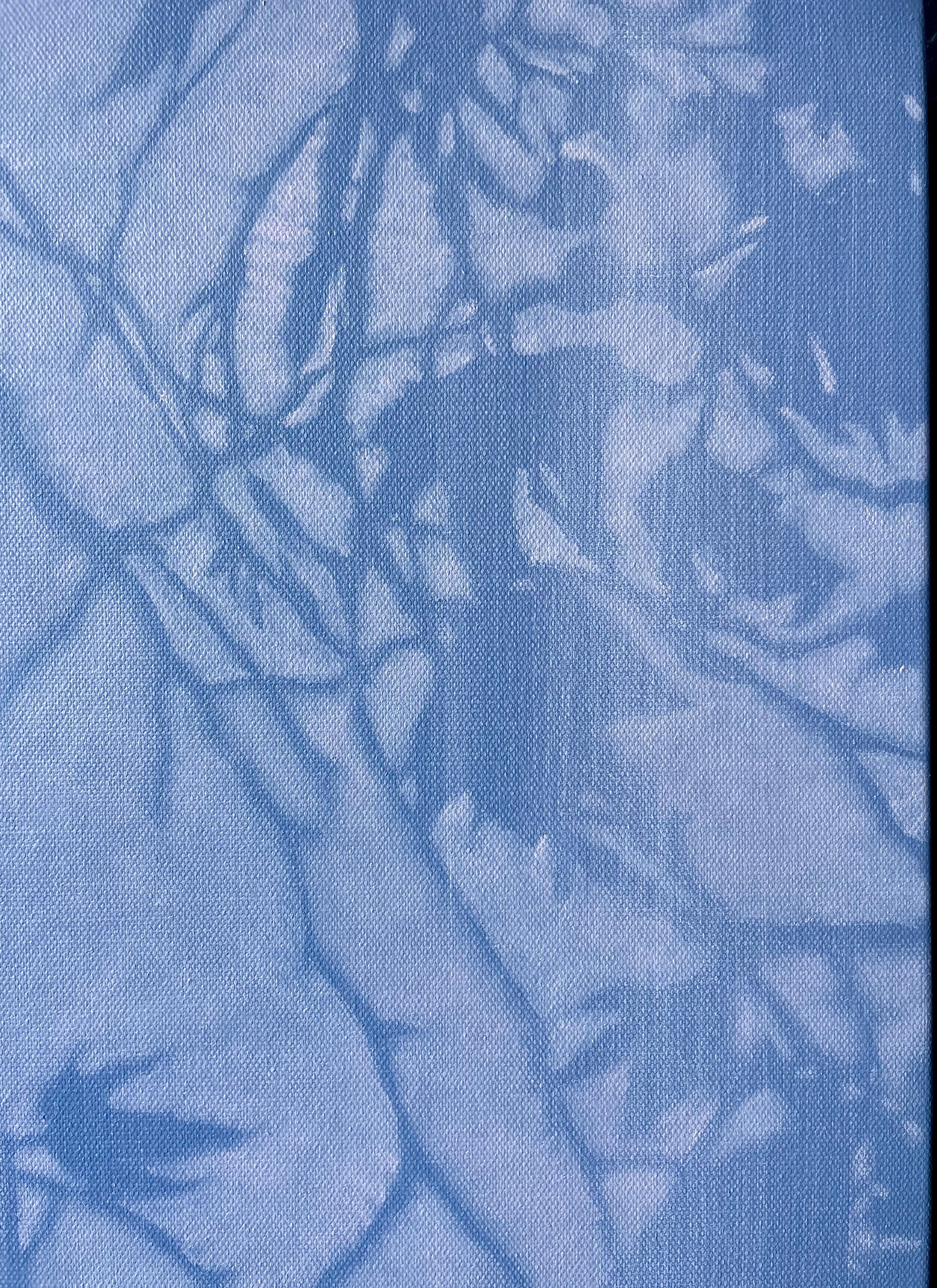 A Winter Light (peinture acrylique de 60 x 36 pouces) en vente 11