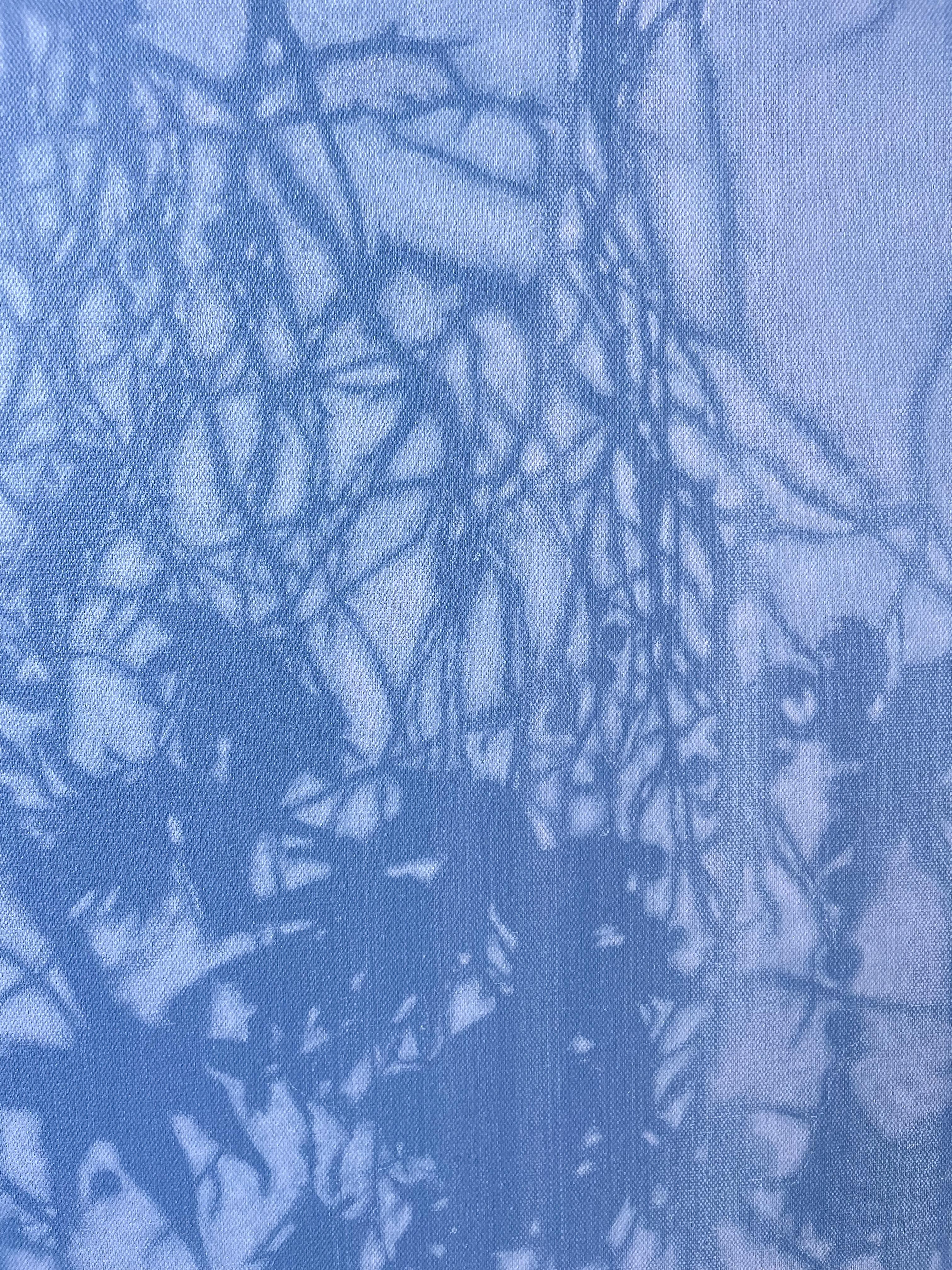 A Winter Light (peinture acrylique de 60 x 36 pouces) en vente 13