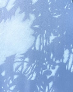 Pintura acrílica Amanecer de invierno, Paisaje contemporáneo, 30x30 pulgadas