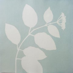 Díptico de flores de saúco (Dos cianotipos originales de 12 x 12 pulgadas)