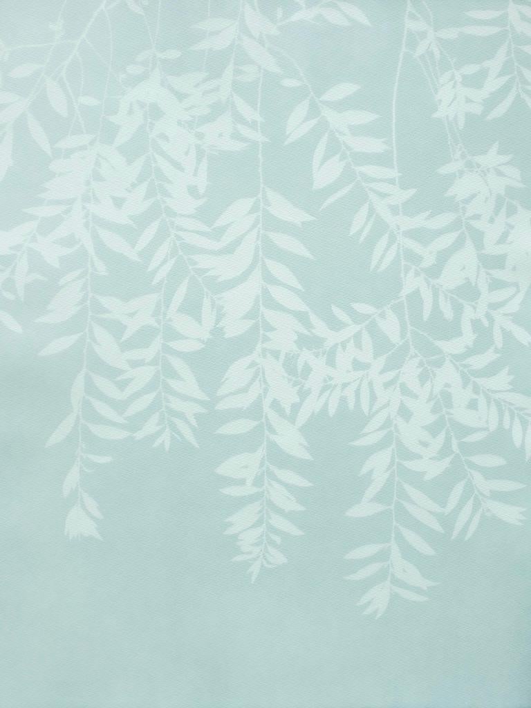 Green Willow II (24 x 18 inch hand-printed cyanotype)