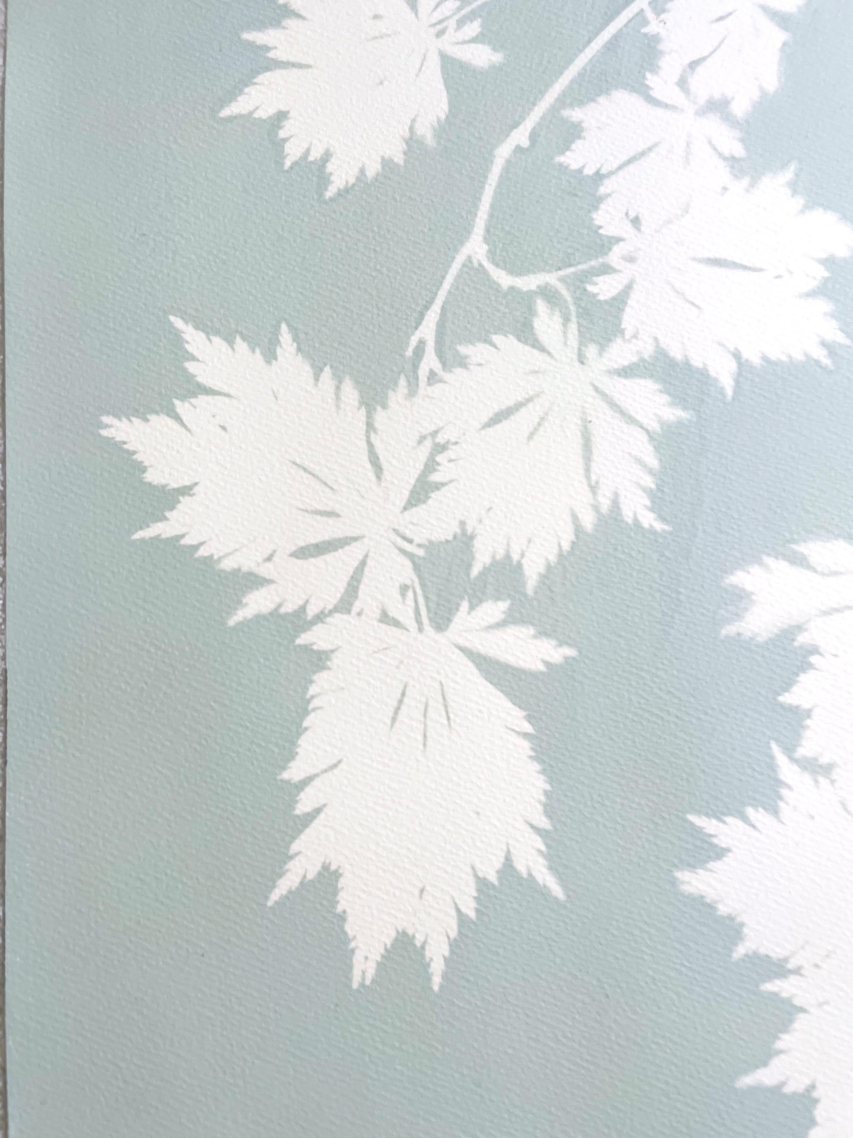 Acero MISTI  I (monotipo di 24 x 18 pollici) - Print di Christine So