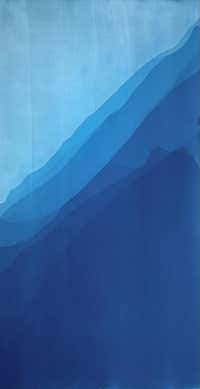 Kind of Cyan - Layered Torn Paper Diptych, White and Blue Unique ...