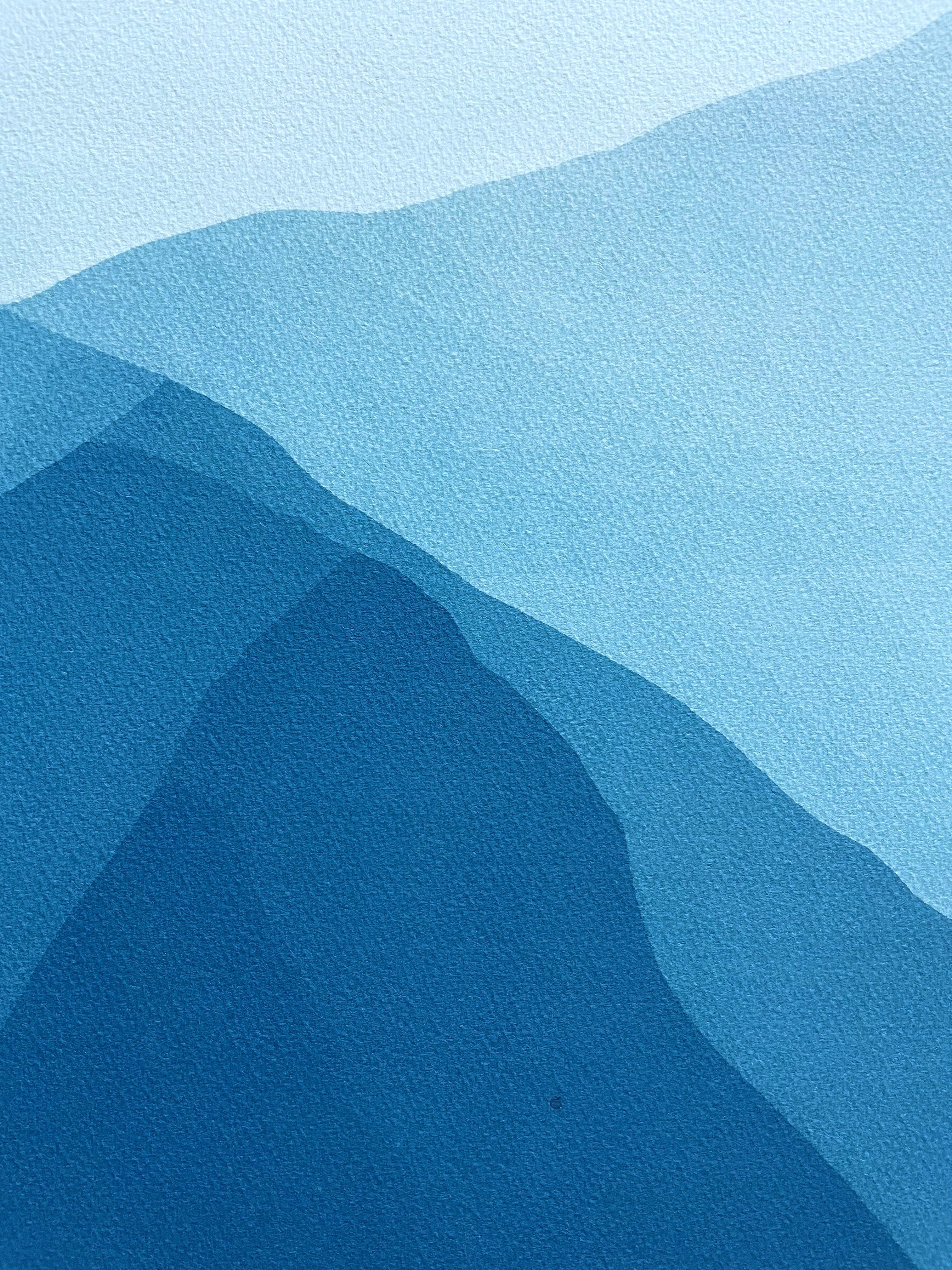Sunrise Mountains I (18 x 23