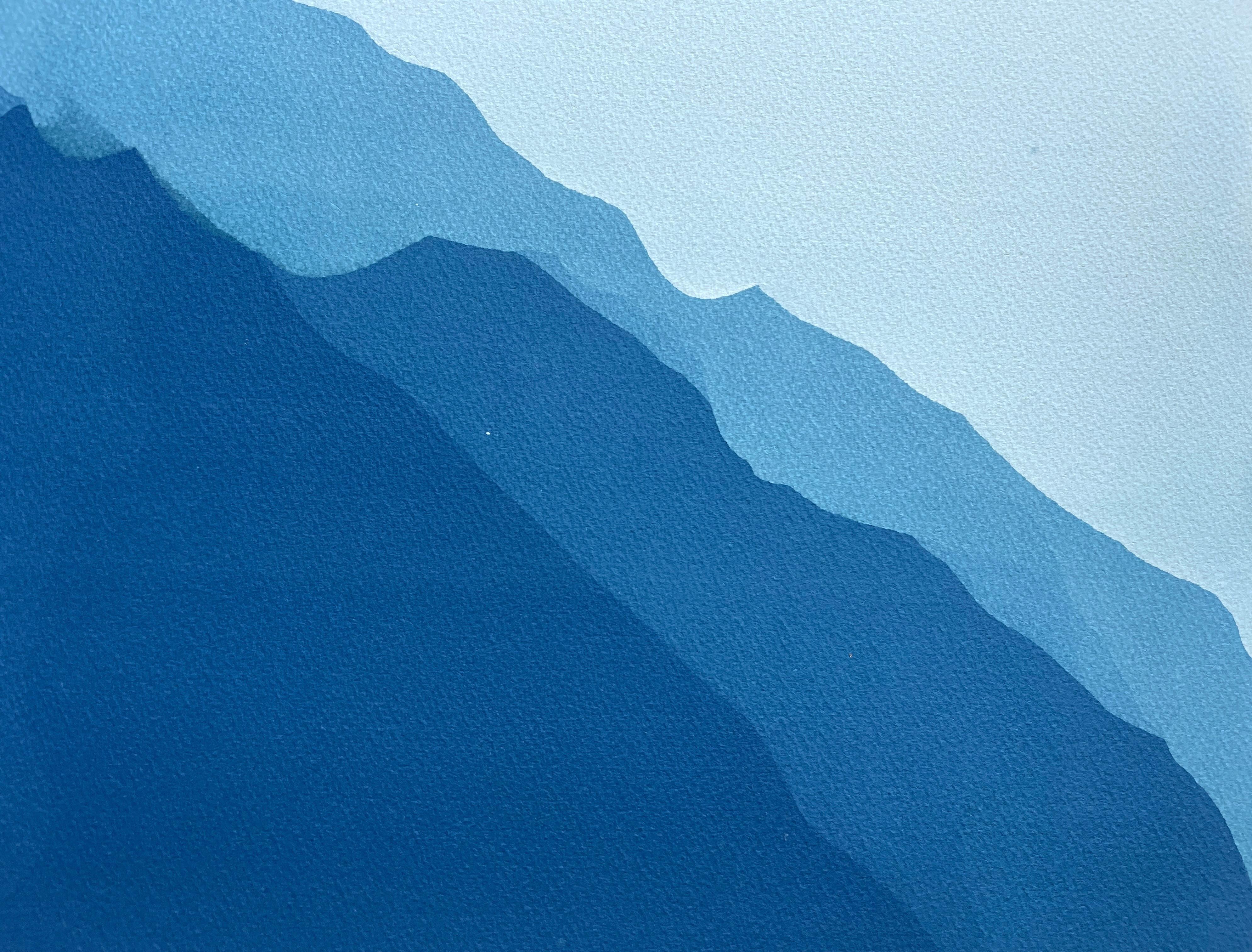 Sunrise Mountains II (18 x 23