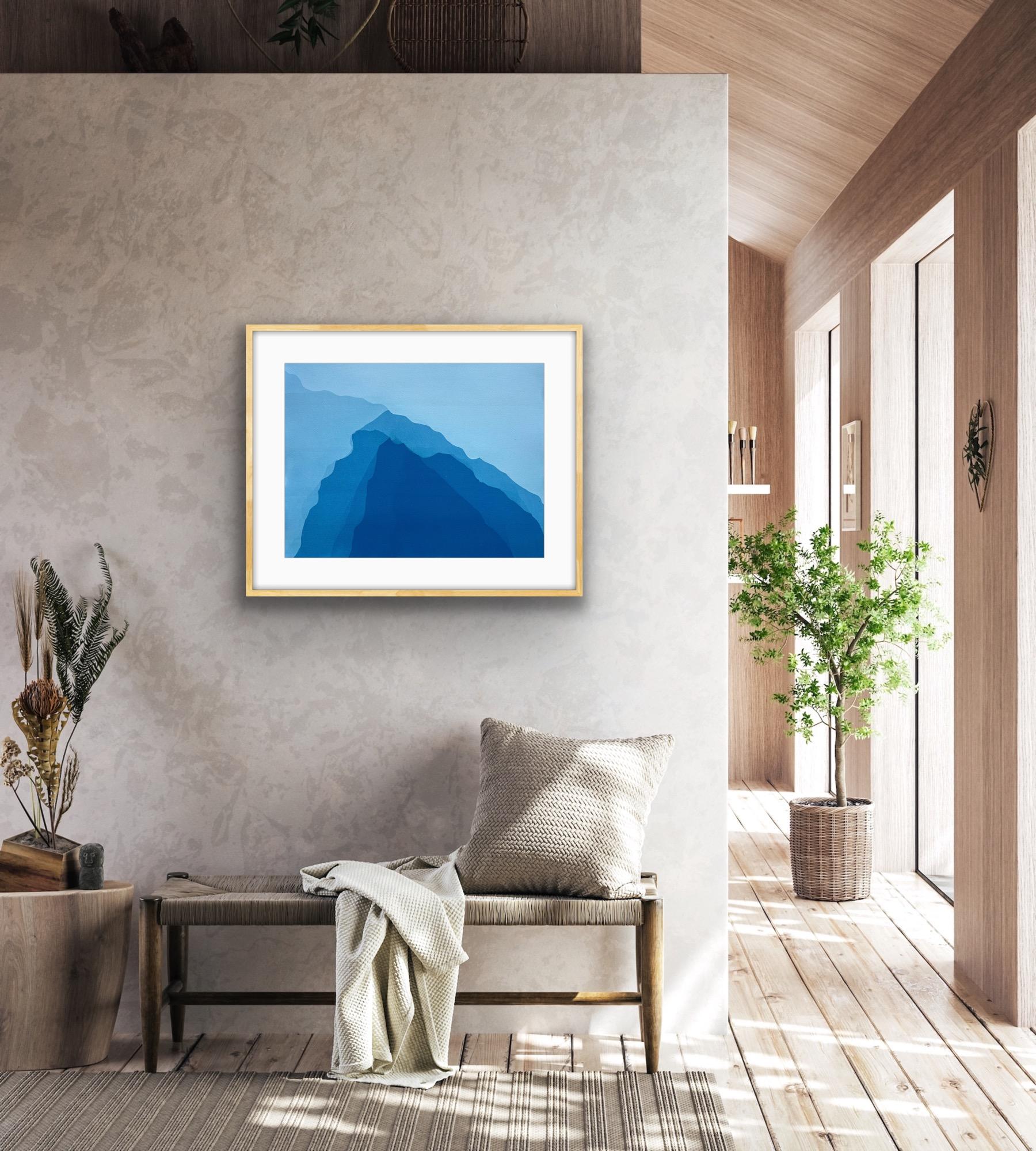 Sunrise Mountains II (18 x 23