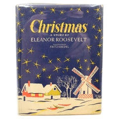 Weihnachtsgeschenk: Eine Geschichte, von Eleanor Roosevelt, Erstausgabe, in Original-Staubmanteljacke