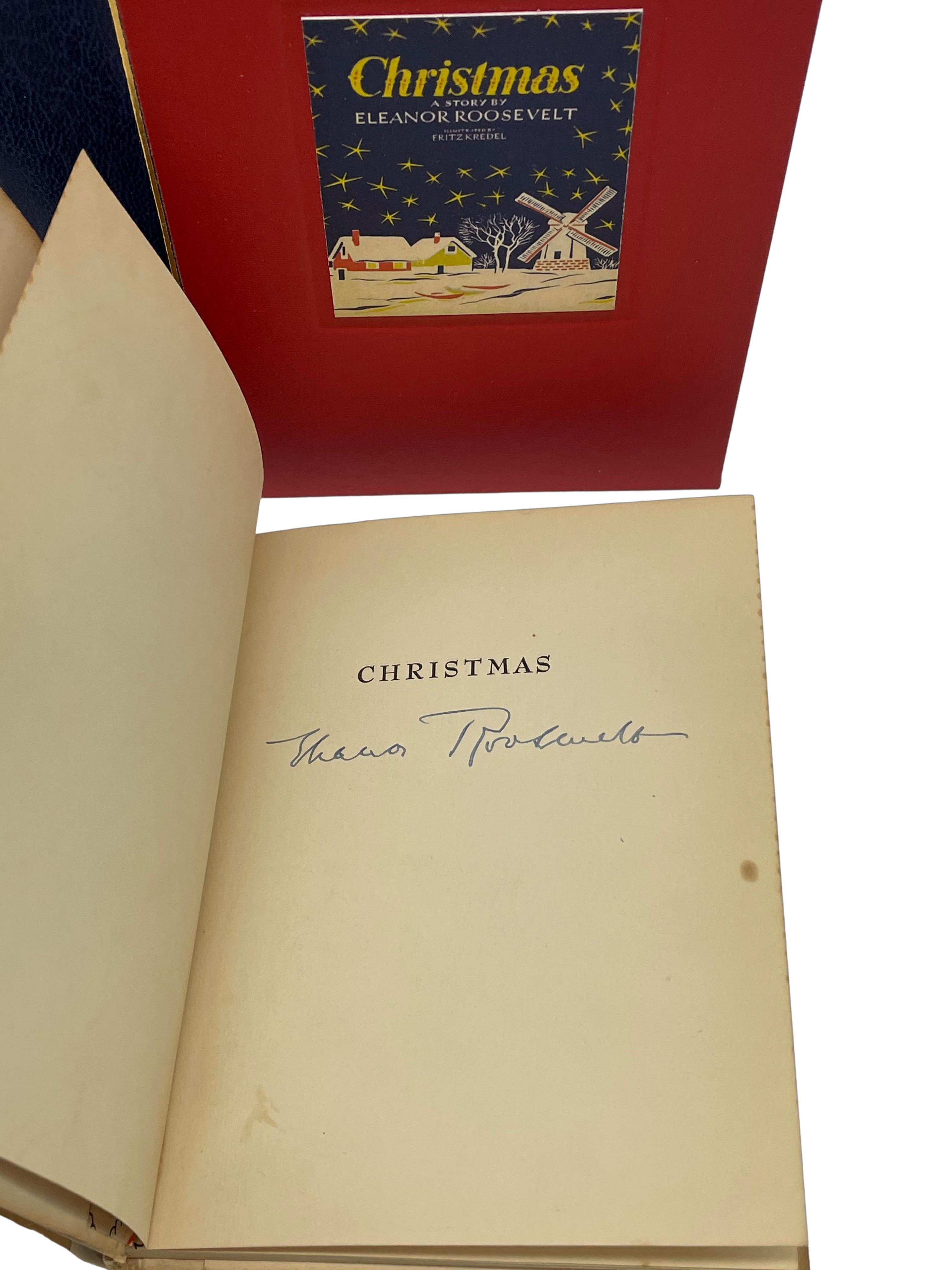 Américain Noël : une histoire, signée par Eleanor Roosevelt, première édition, 1940 en vente