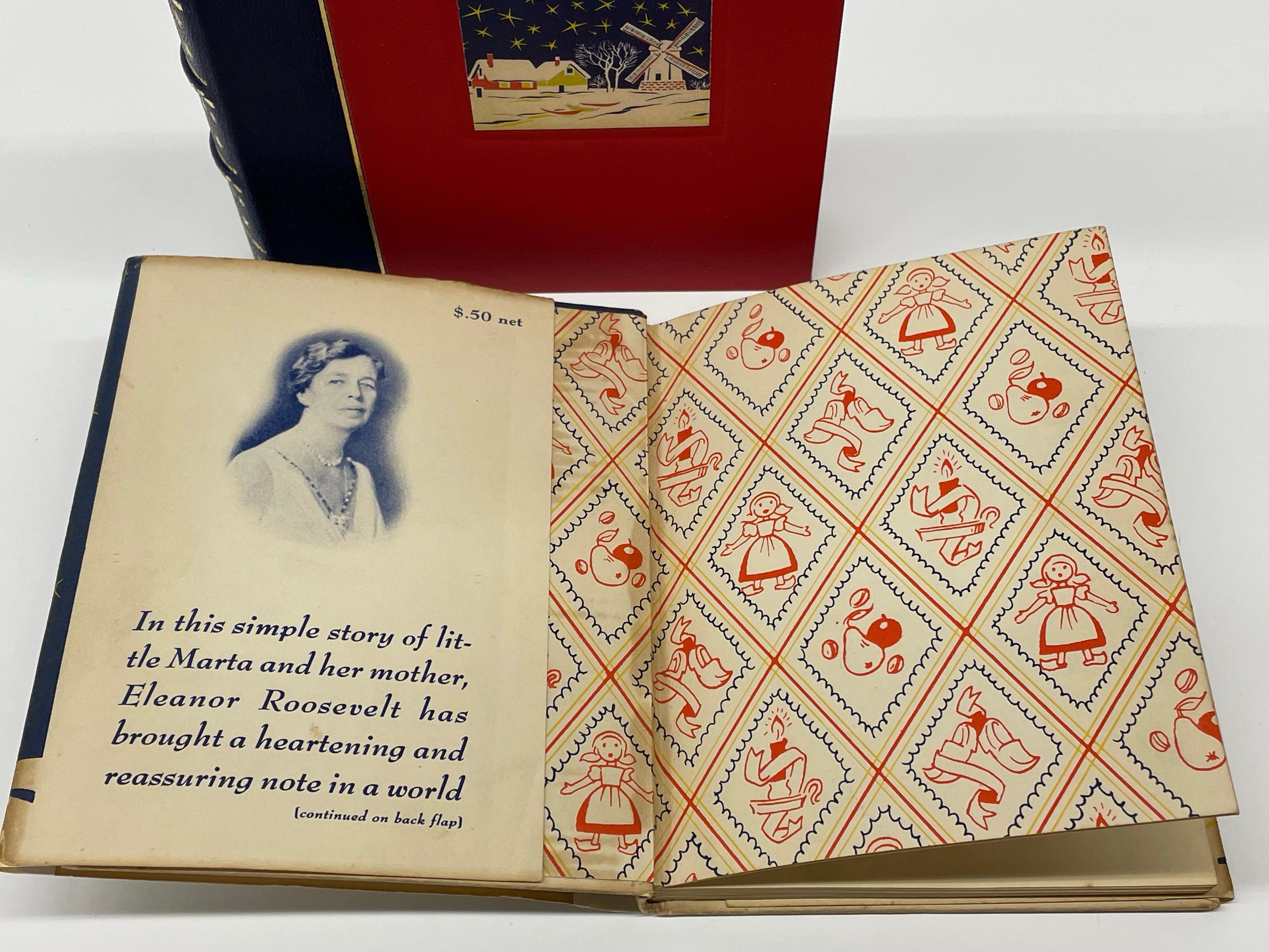 Milieu du XXe siècle Noël : une histoire, signée par Eleanor Roosevelt, première édition, 1940 en vente