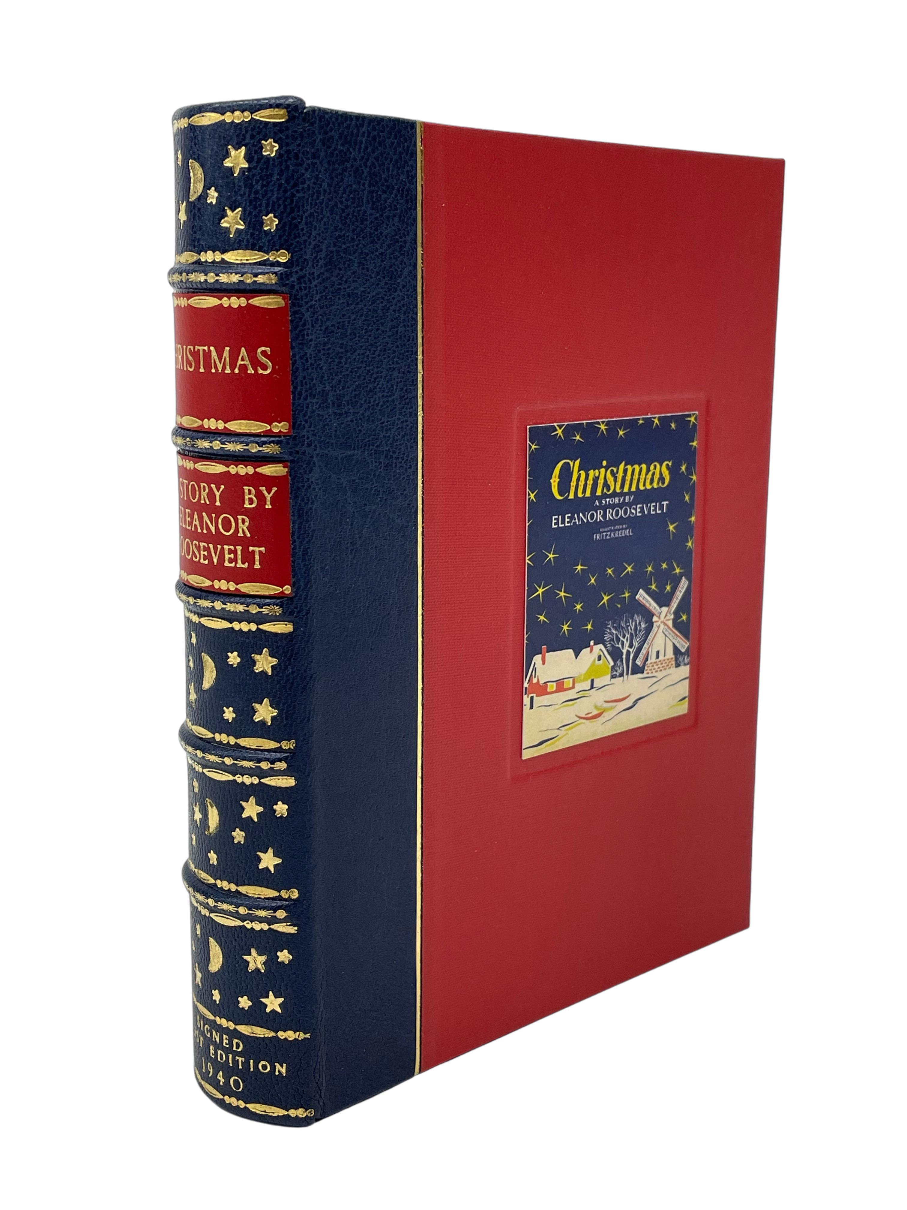 Christmas: A Story, Signed by Eleanor Roosevelt, First Edition, 1940 In Good Condition For Sale In Colorado Springs, CO