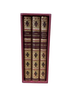 Christmas Books by Mrs. Gore, Illustrated by George Cruikshank, Three Volume Set