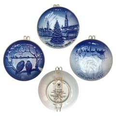 Christmas Collectible Wall Plates from Bing & Grondahl, Vintage