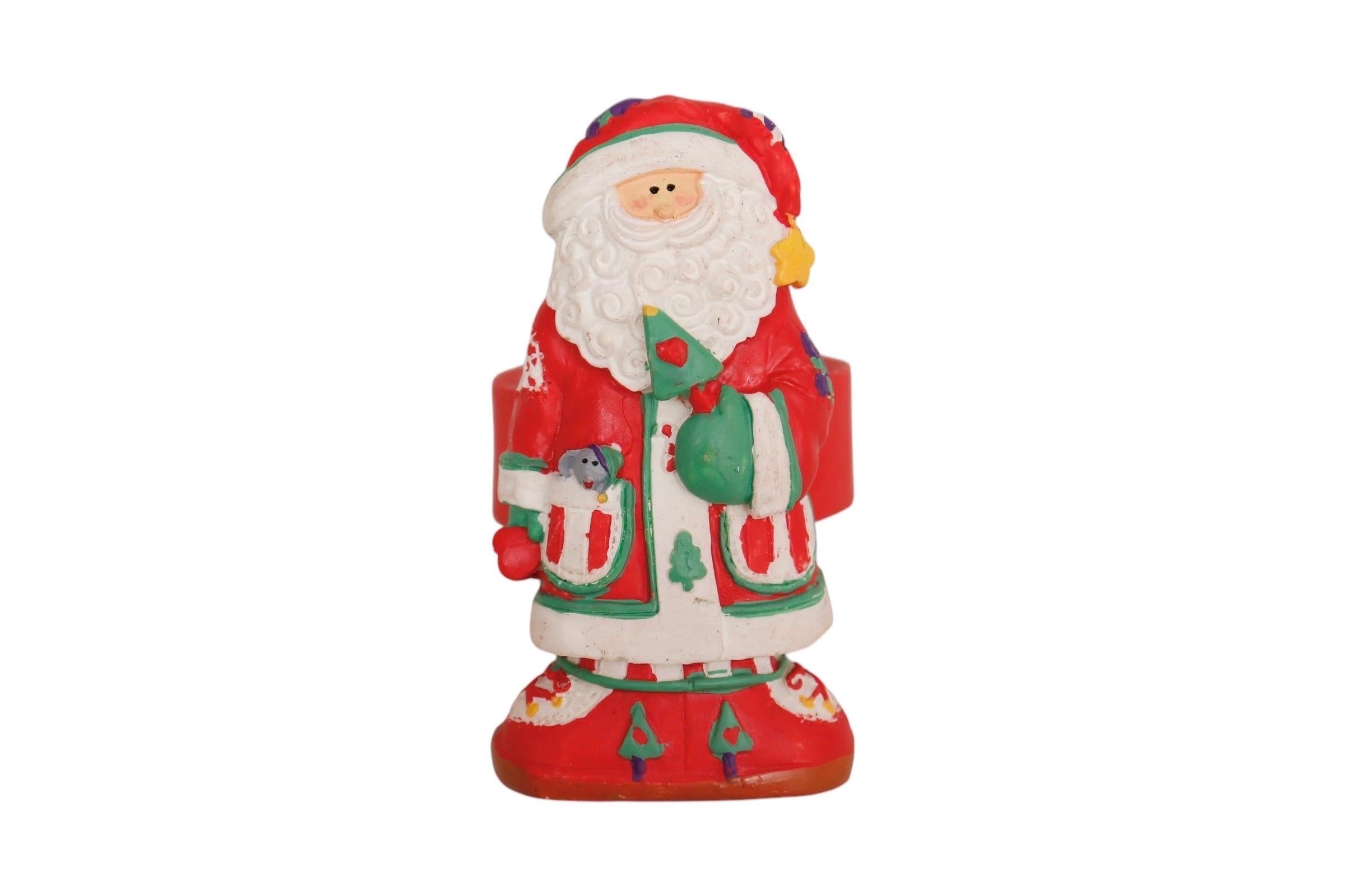 Christmas Follies Serviettenringe - 4er-Set im Zustand „Gut“ im Angebot in Bradenton, FL