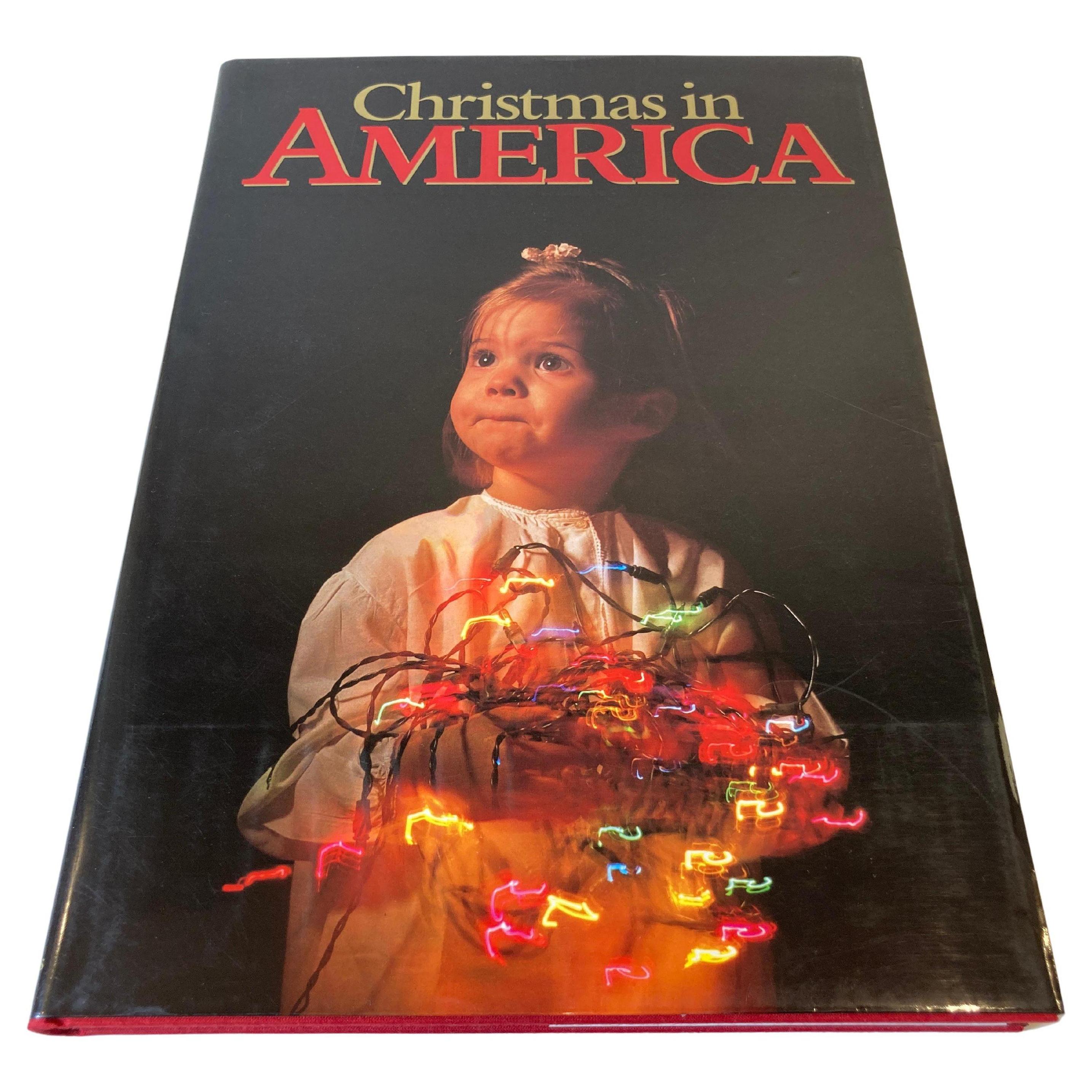 Christmas in America Vintage Hardcover Book 1988 First Printing Edition