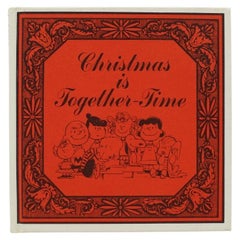 Christmas is Together-Time by Charles M. Schulz, First Edition, in Original DJ