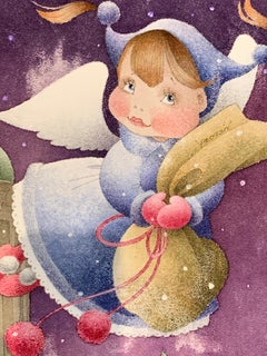 Cadeaux de Noël 2021 L'artiste ukrainienne Viktorija Protsiv Académie des Arts de Lviv
