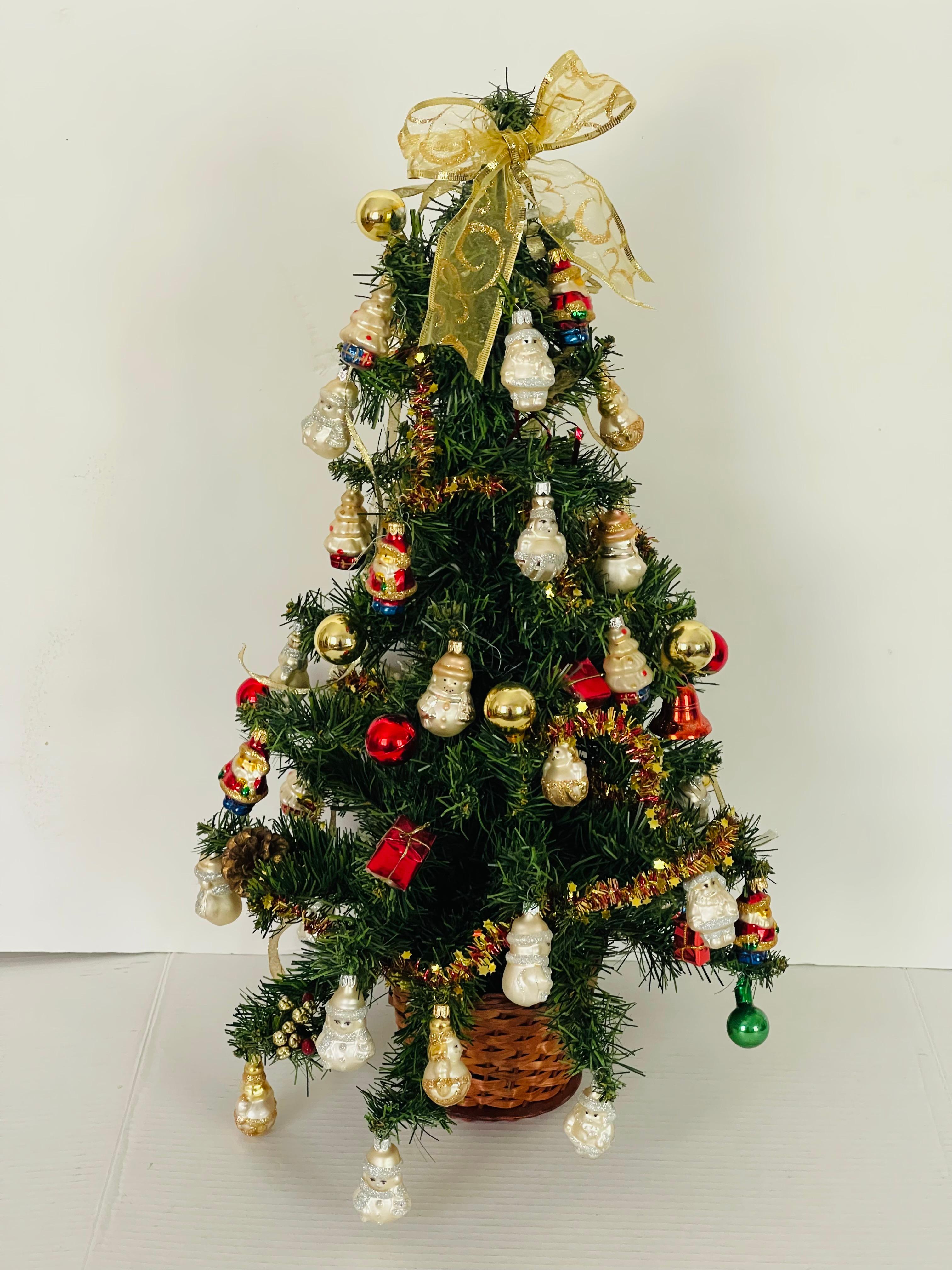 Legno Albero di Natale di Babbo Natale con panchina Carro di Natale con giocattoli in vendita