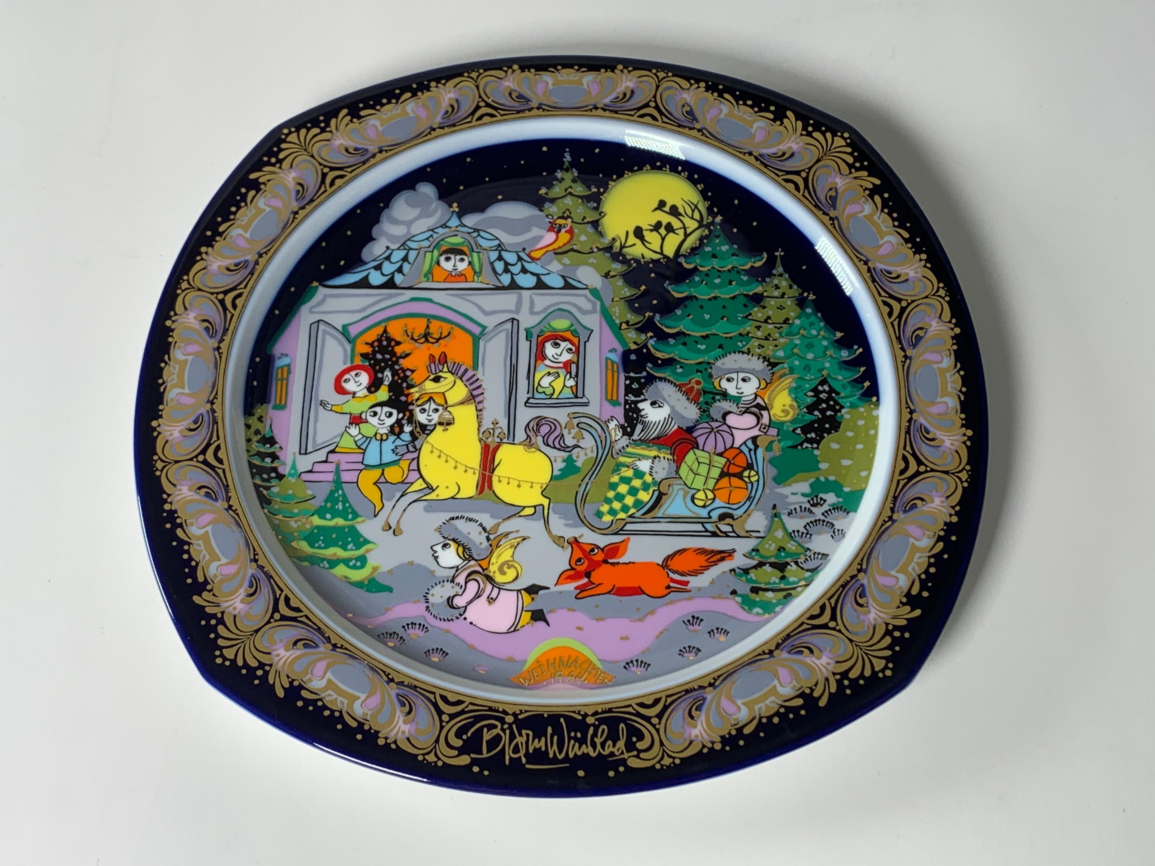 winnie the pooh christmas dishes
