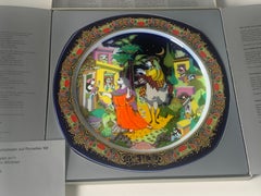 Christmas Songs Plate by Bjorn Wiinblad for Rosenthal from 1989
