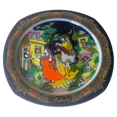 Christmas Songs Plate by Bjorn Wiinblad for Rosenthal from 1989