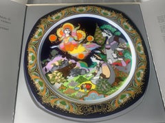 Christmas Songs Plate by Bjorn Wiinblad for Rosenthal from 1991