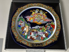 Christmas Songs Plate by Bjorn Wiinblad for Rosenthal from 1993