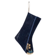 Christmas Stocking Made from Caucasian Rug Fragments Christmas Stocking Made from Caucasian Rug Fragments
