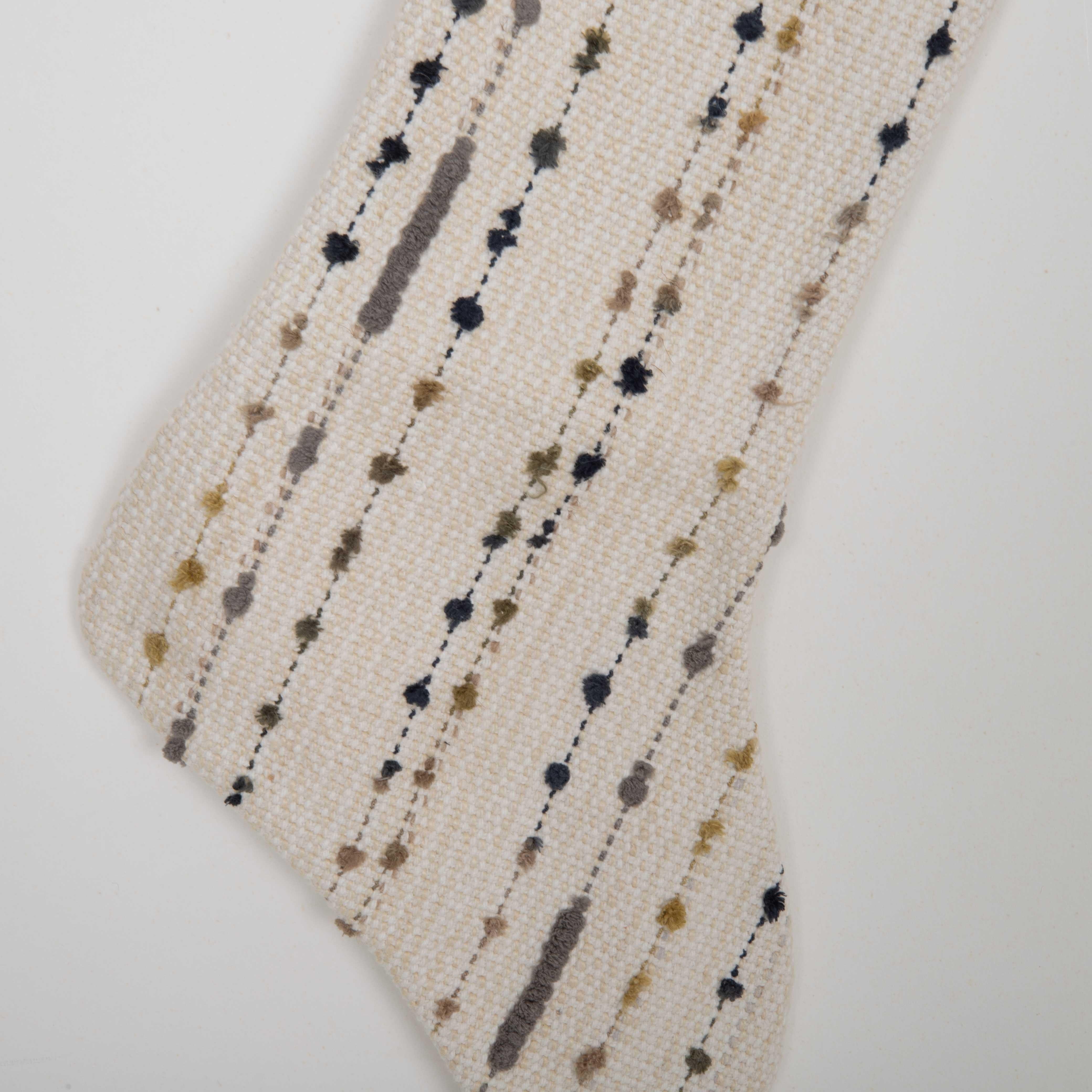 Turkish Christmas Stockings Made from Contemporary Anatolian Kilim Fragments For Sale